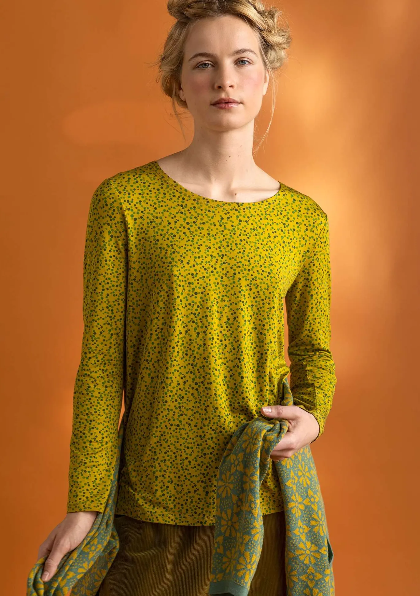 Gudrun Sjödén Jerseyshirt „Helga“ aus Lyocell/Elasthan^ Pullover & Shirts