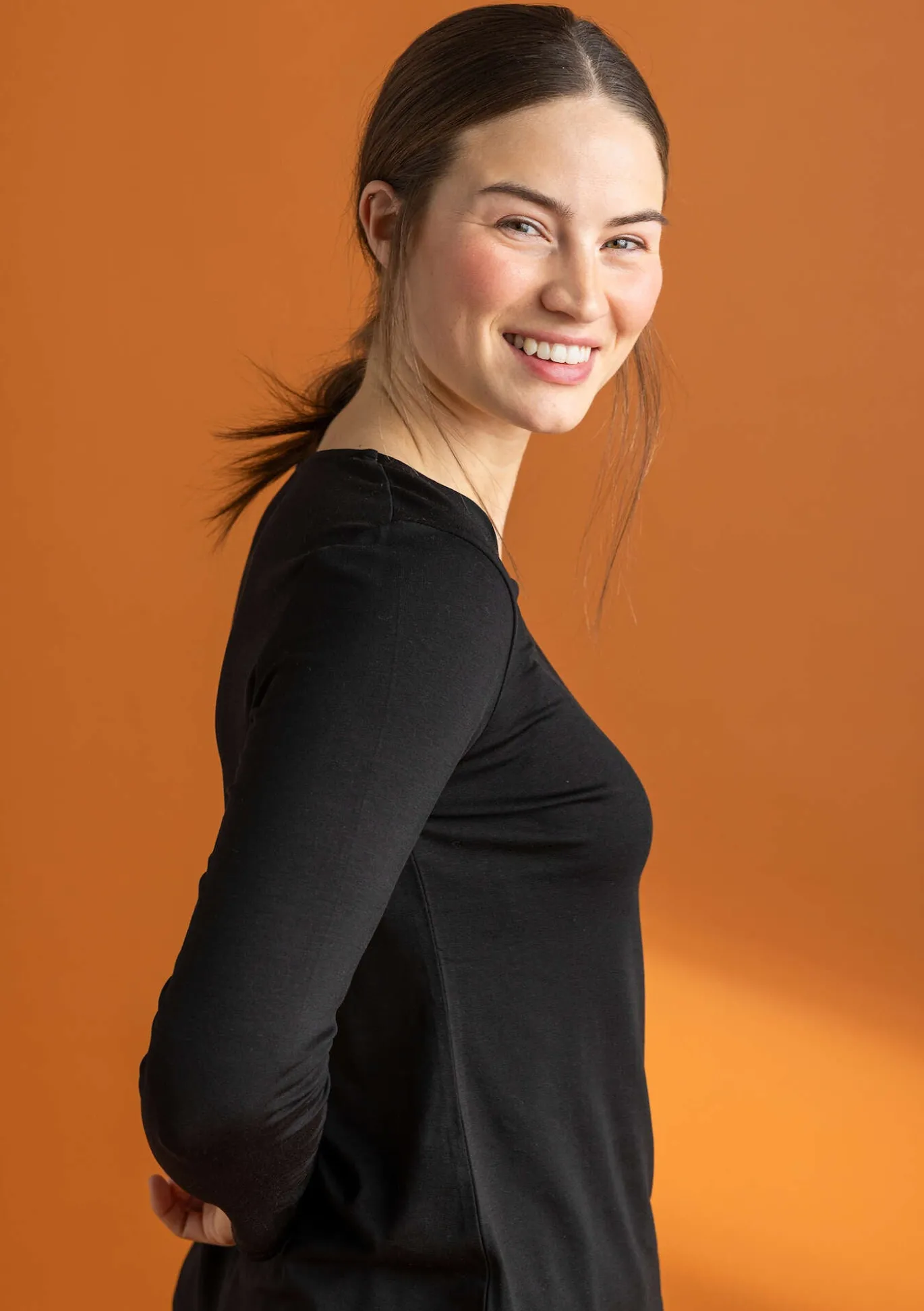 Gudrun Sjödén Jerseyshirt „Helga“ aus Lyocell/Elasthan^ Pullover & Shirts