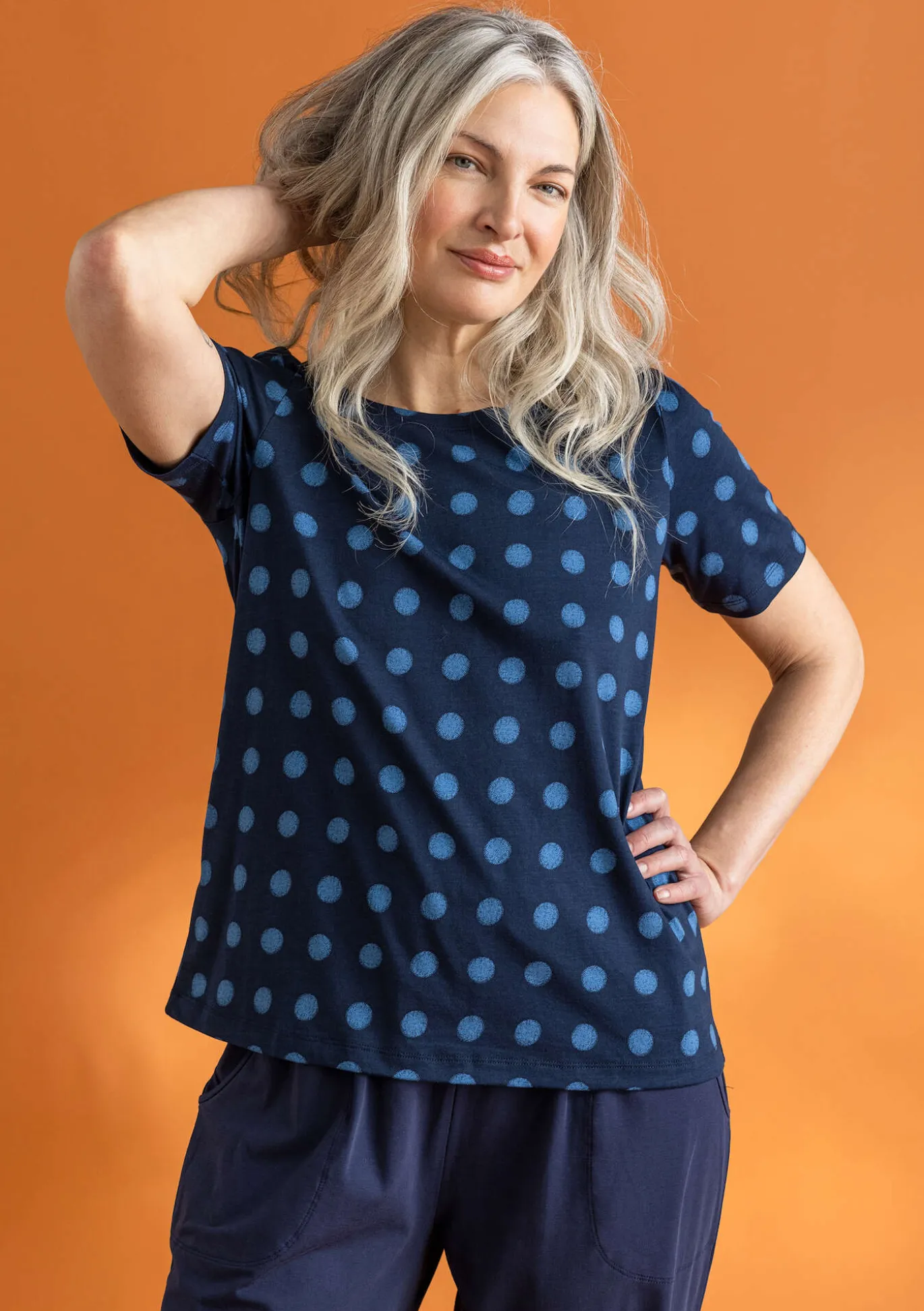 Gudrun Sjödén Jerseyshirt „Tyra“ aus Bio-Baumwolle/Modal^ Pullover & Shirts