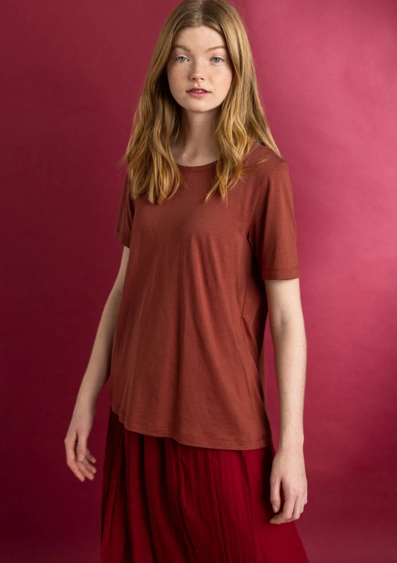 Gudrun Sjödén Jerseyshirt „Tyra“ aus Bio-Baumwolle/Modal^ Pullover & Shirts