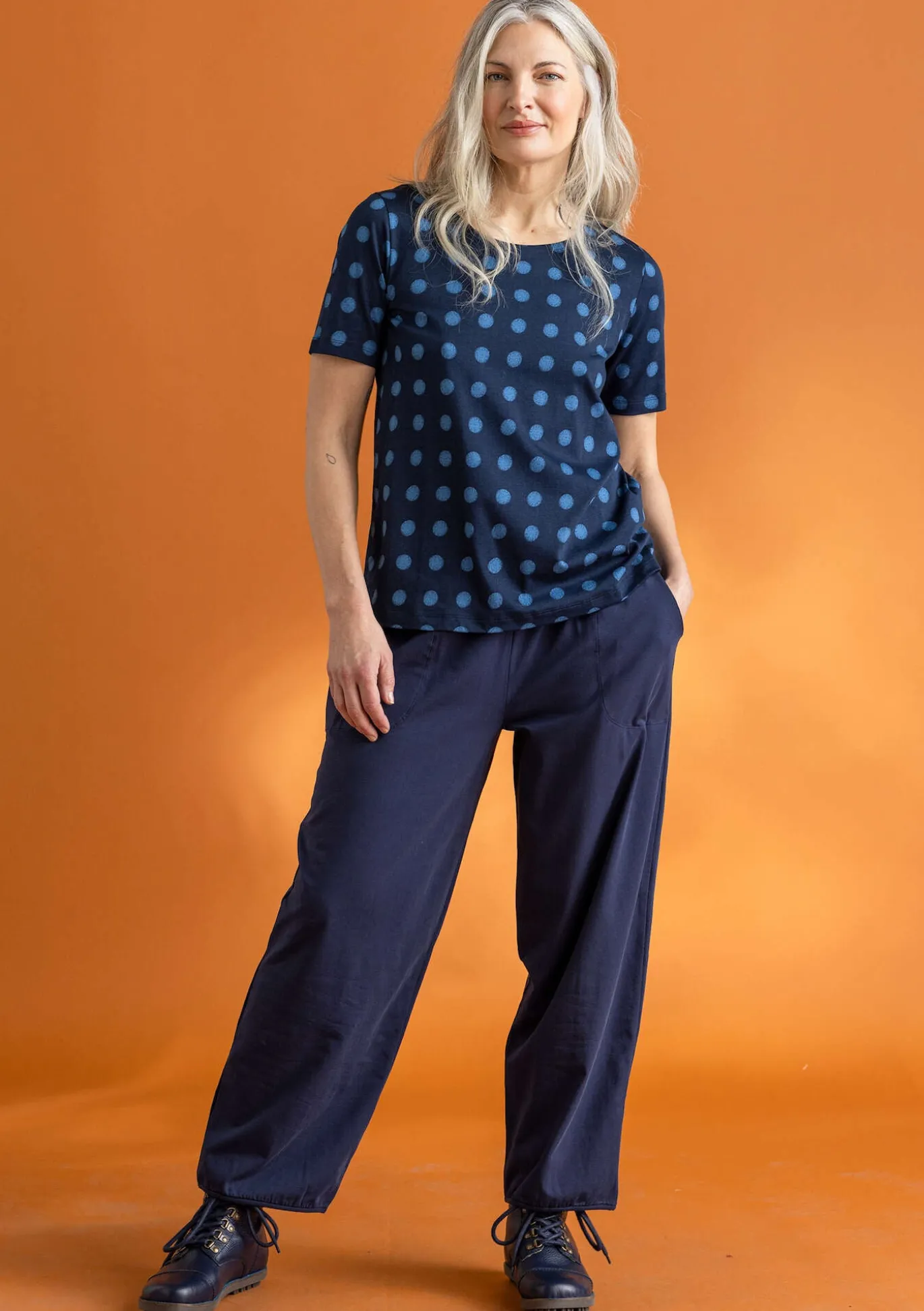 Gudrun Sjödén Jerseyshirt „Tyra“ aus Bio-Baumwolle/Modal^ Pullover & Shirts