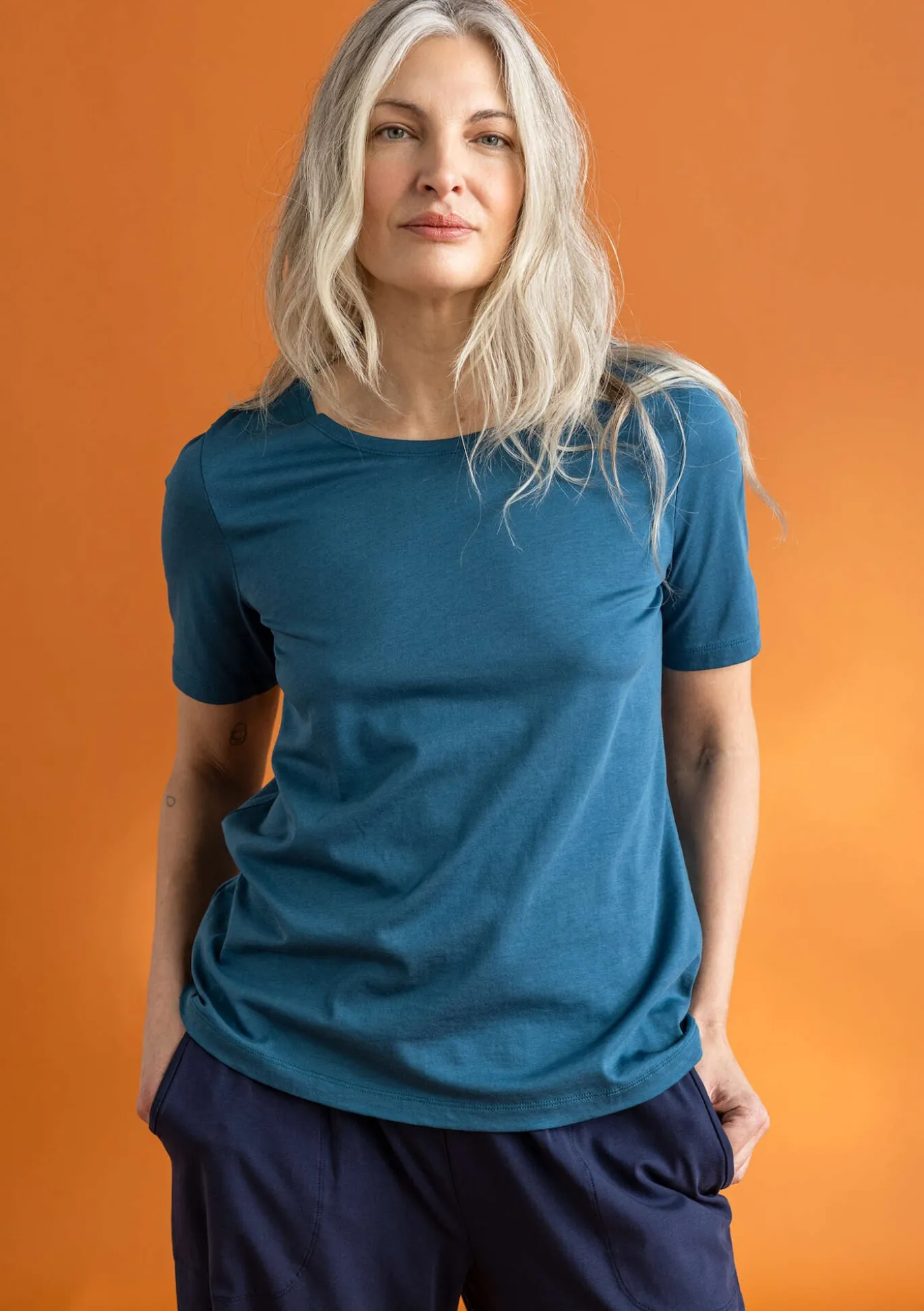 Gudrun Sjödén Jerseyshirt „Tyra“ aus Bio-Baumwolle/Modal^ Pullover & Shirts
