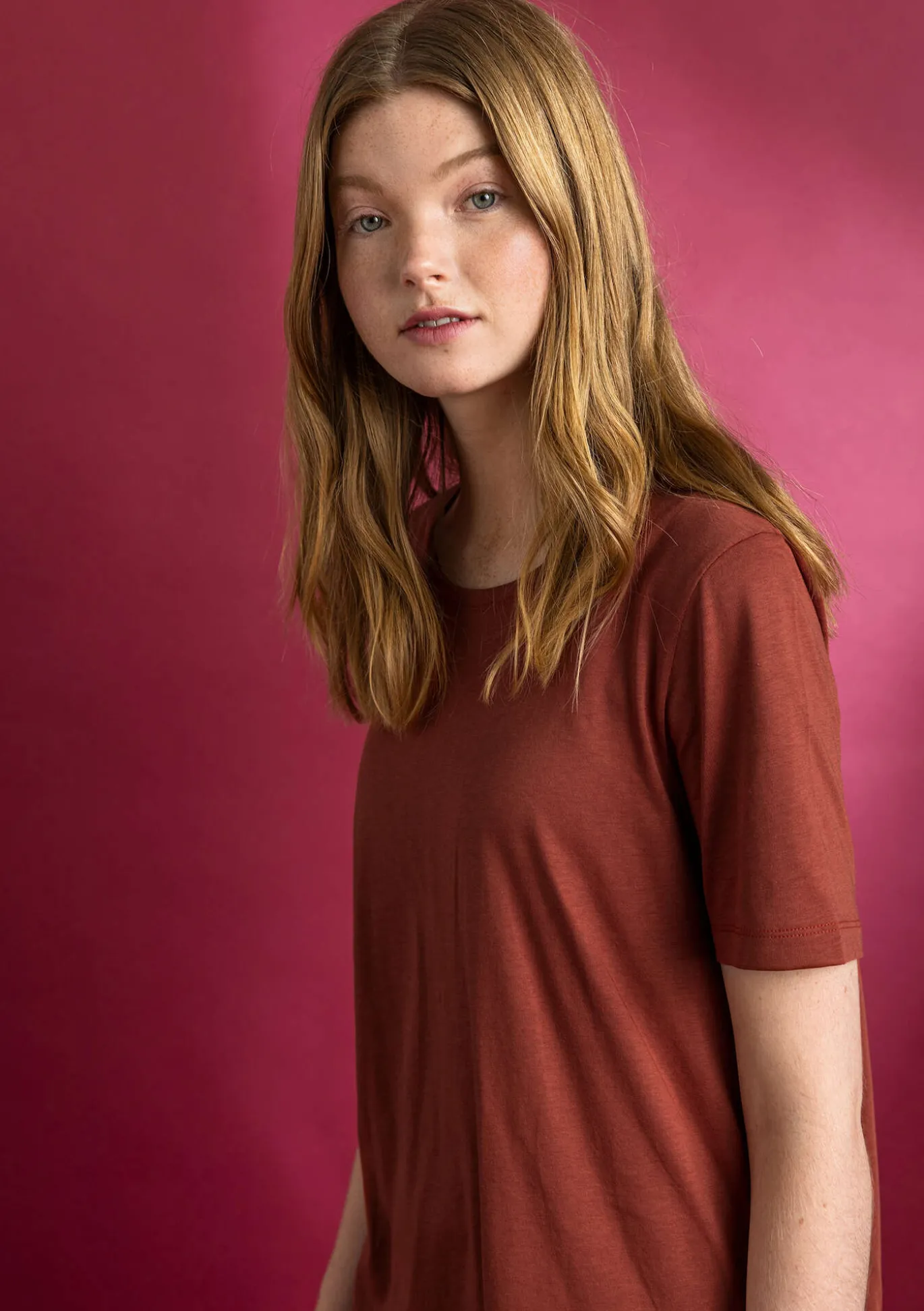 Gudrun Sjödén Jerseyshirt „Tyra“ aus Bio-Baumwolle/Modal^ Pullover & Shirts