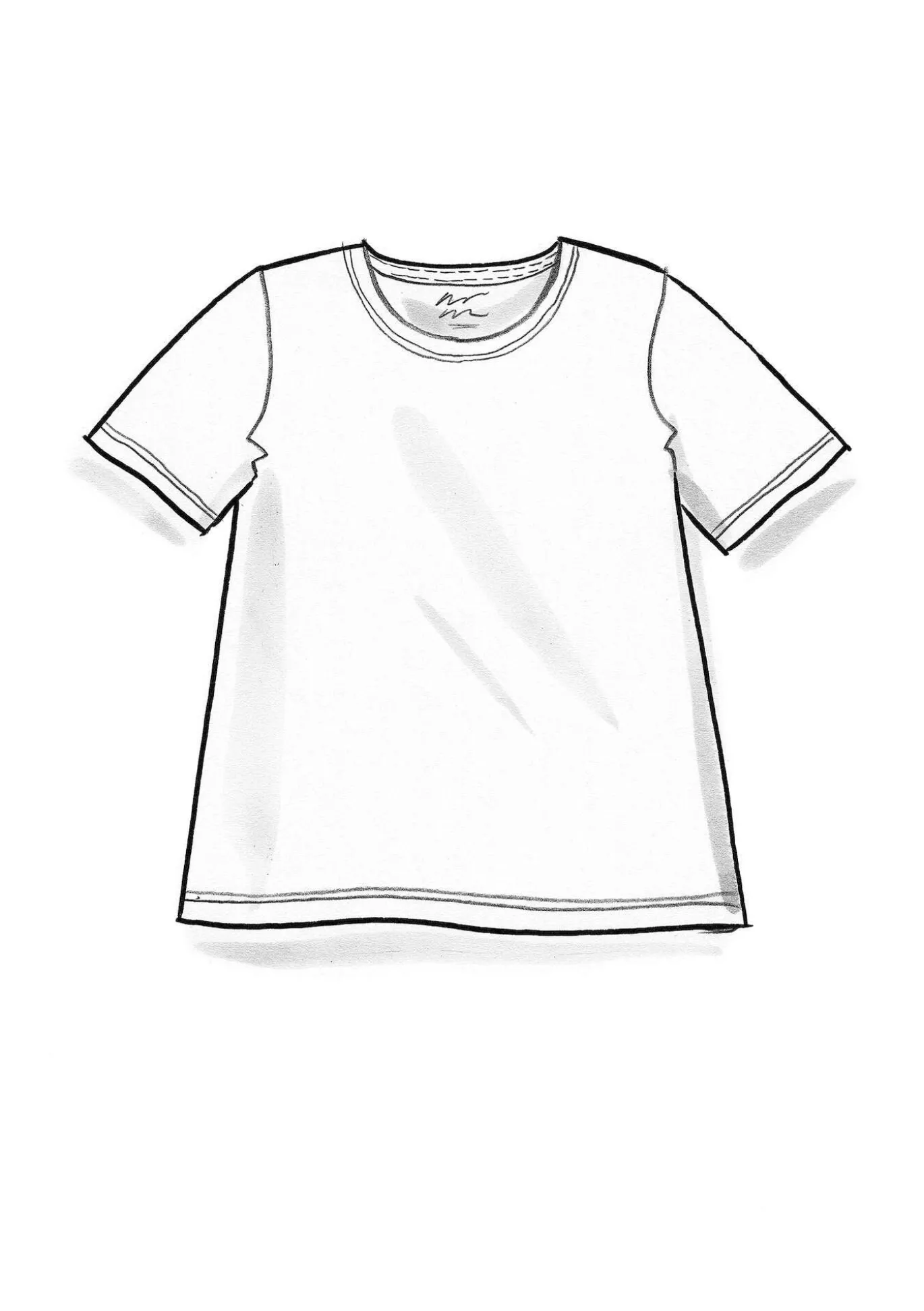 Gudrun Sjödén Jerseyshirt „Tyra“ aus Bio-Baumwolle/Modal^ Pullover & Shirts
