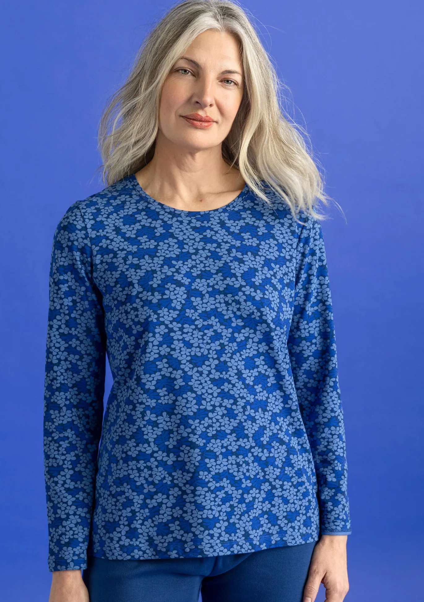 Gudrun Sjödén Jerseyshirt „Ylva“ aus Bio-Baumwolle/Elasthan^ Pullover & Shirts