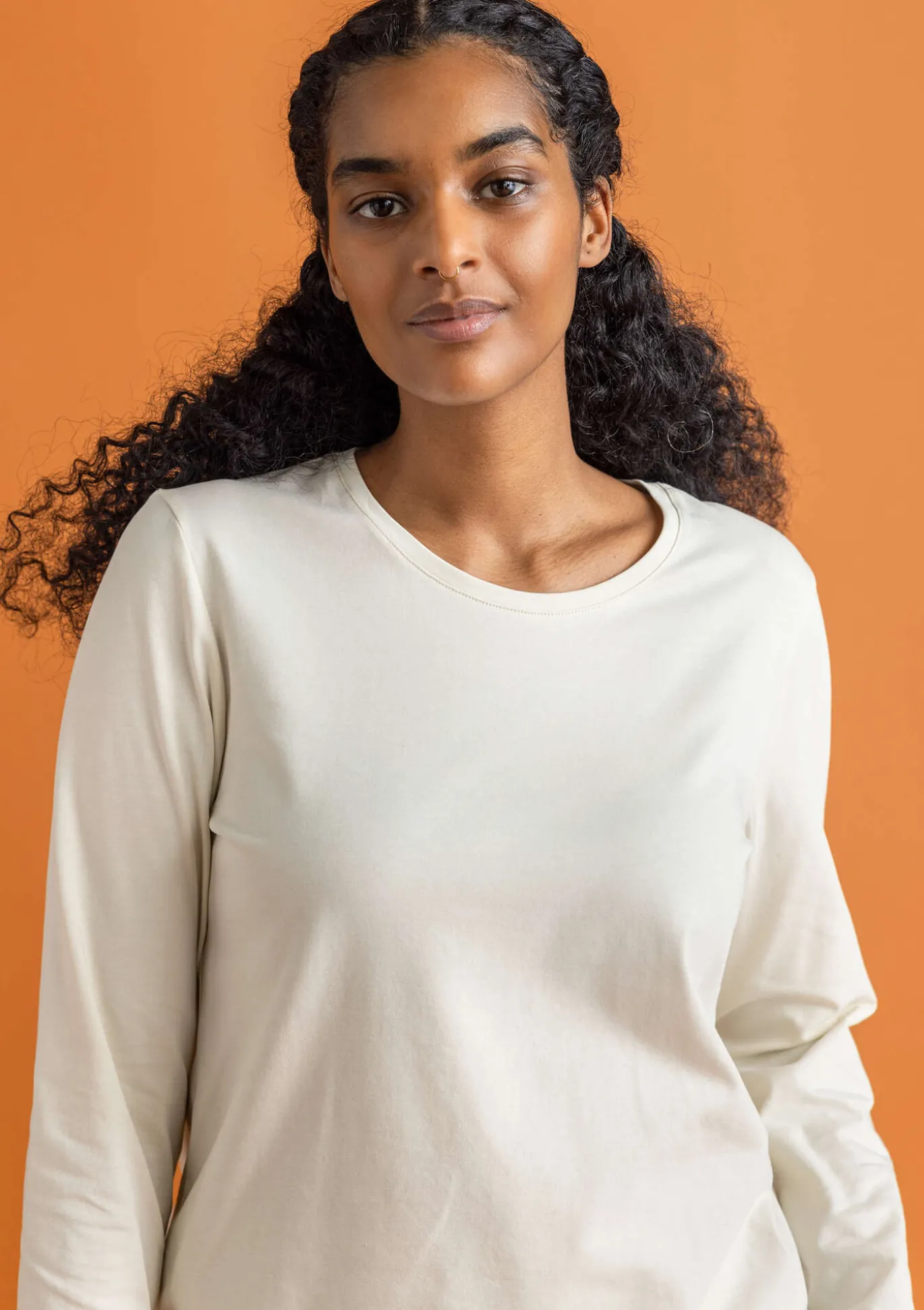 Gudrun Sjödén Jerseyshirt „Ylva“ aus Bio-Baumwolle/Elasthan^ Pullover & Shirts