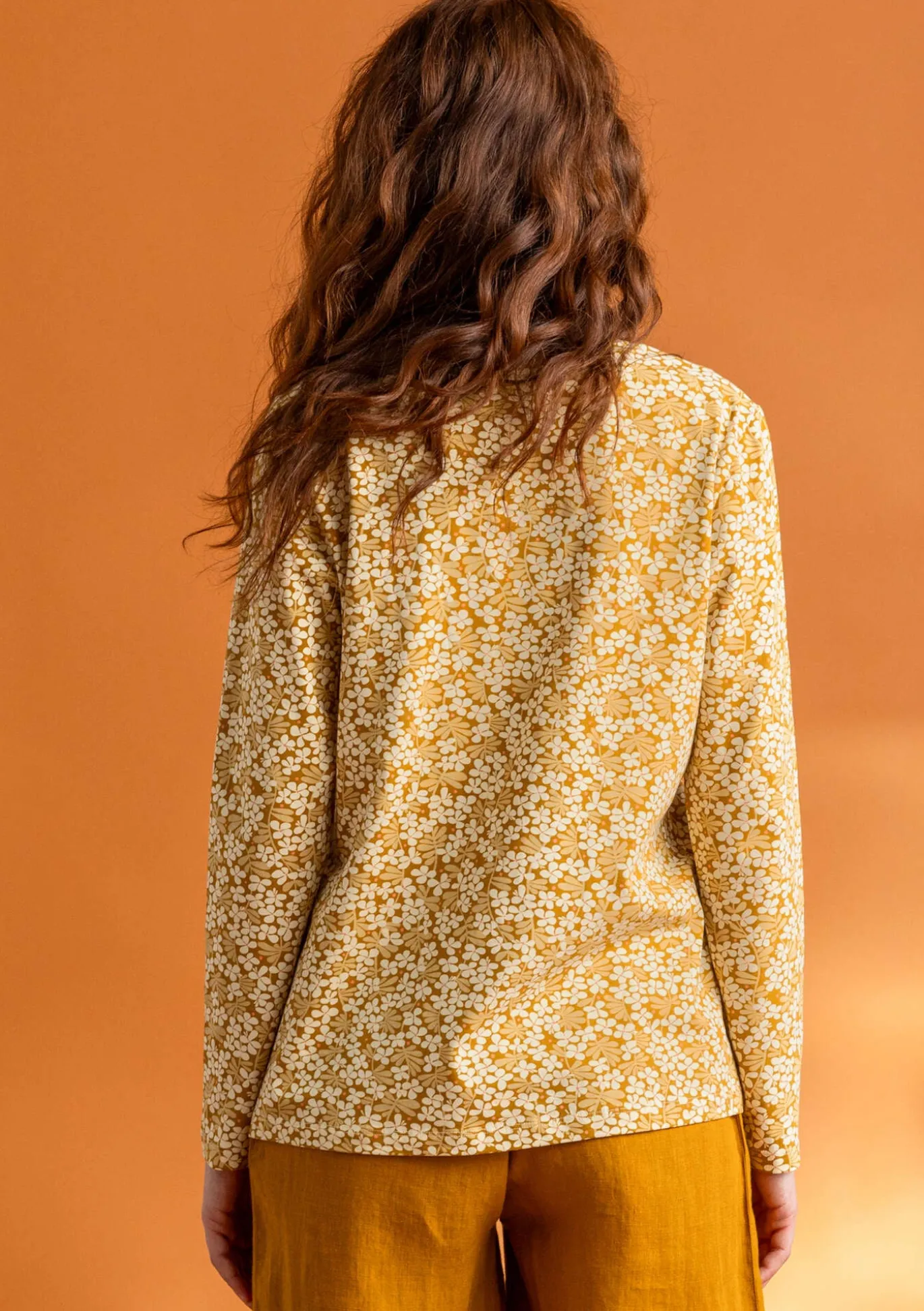 Gudrun Sjödén Jerseyshirt „Ylva“ aus Bio-Baumwolle/Elasthan^ Pullover & Shirts