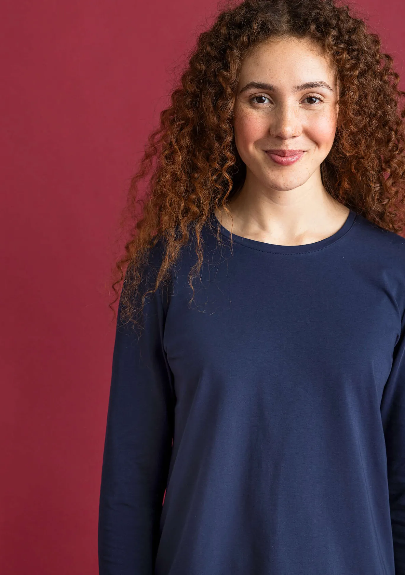 Gudrun Sjödén Jerseyshirt „Ylva“ aus Bio-Baumwolle/Elasthan^ Pullover & Shirts