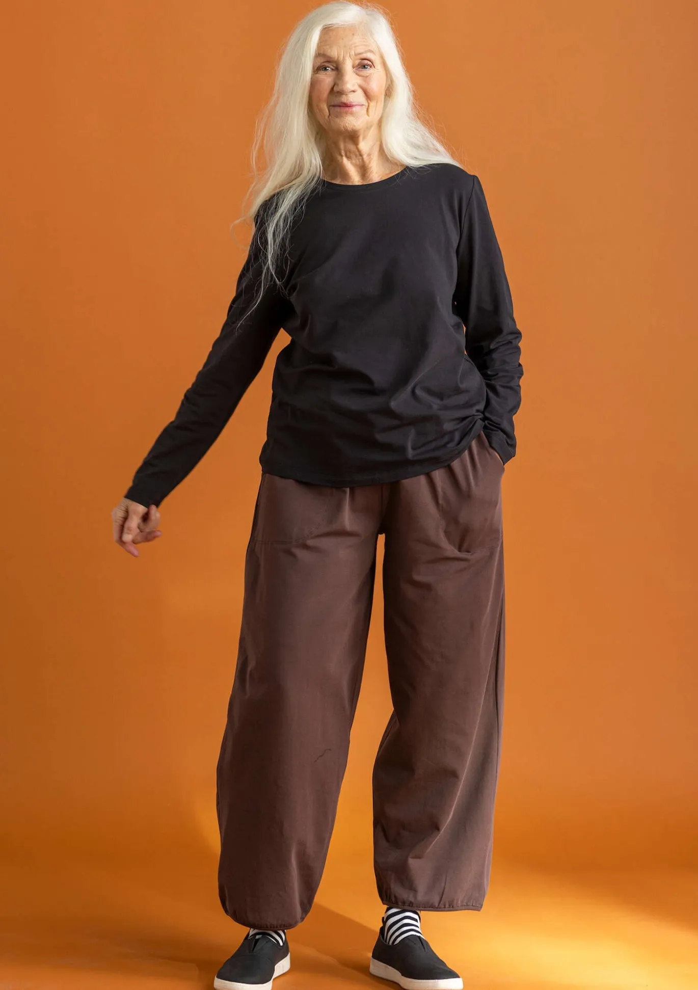 Gudrun Sjödén Jerseyshirt „Ylva“ aus Bio-Baumwolle/Elasthan^ Pullover & Shirts