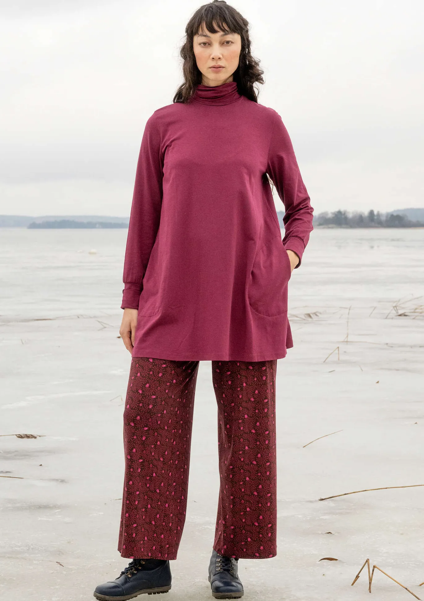 Gudrun Sjödén Jerseytunika aus Bio-Baumwolle/Modal/Elasthan^ Tuniken