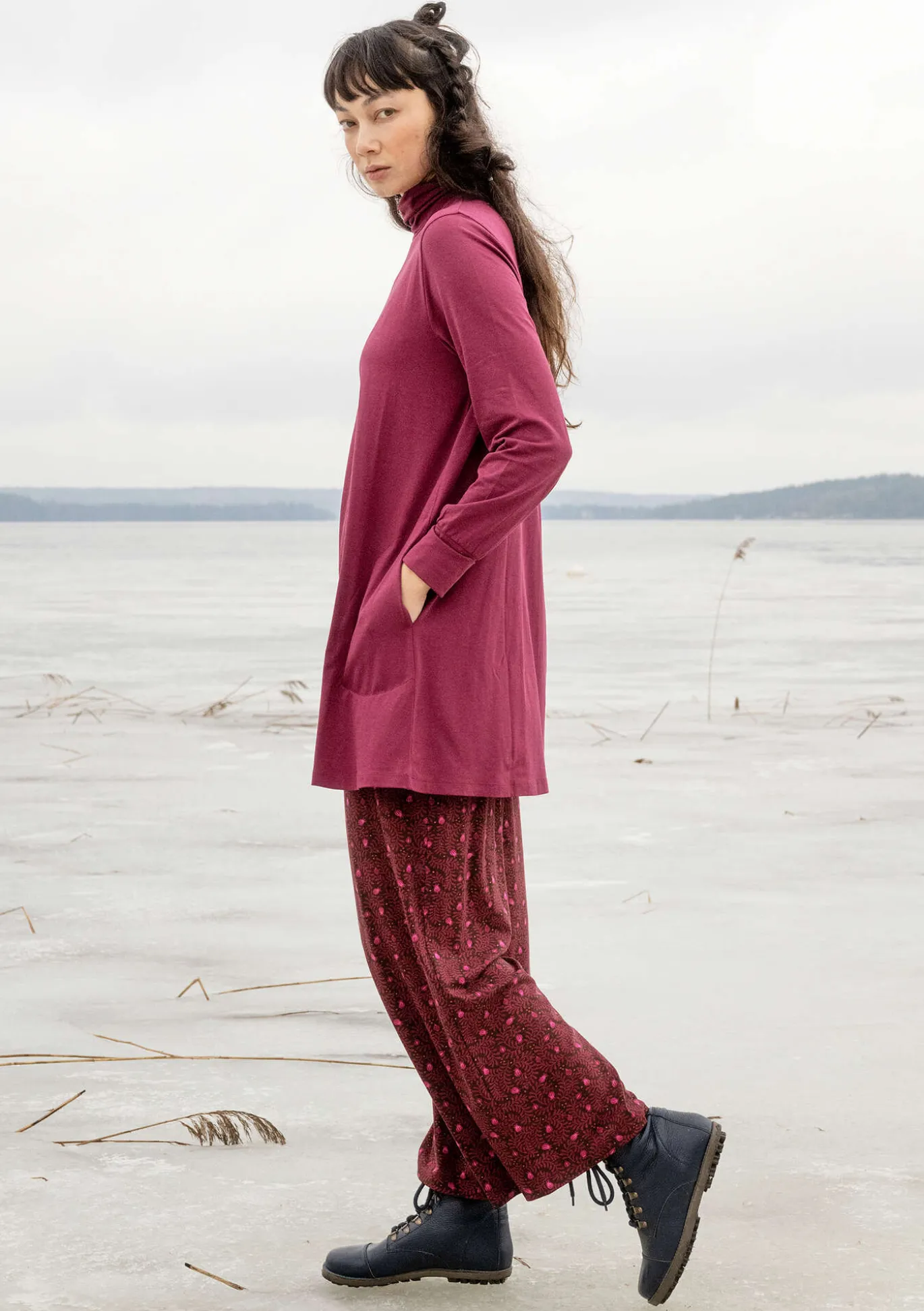 Gudrun Sjödén Jerseytunika aus Bio-Baumwolle/Modal/Elasthan^ Tuniken
