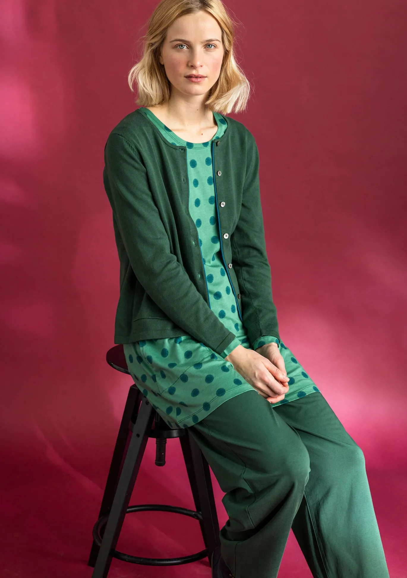 Gudrun Sjödén Jerseytunika „Tyra“ aus Bio-Baumwolle/Modal^ Tuniken