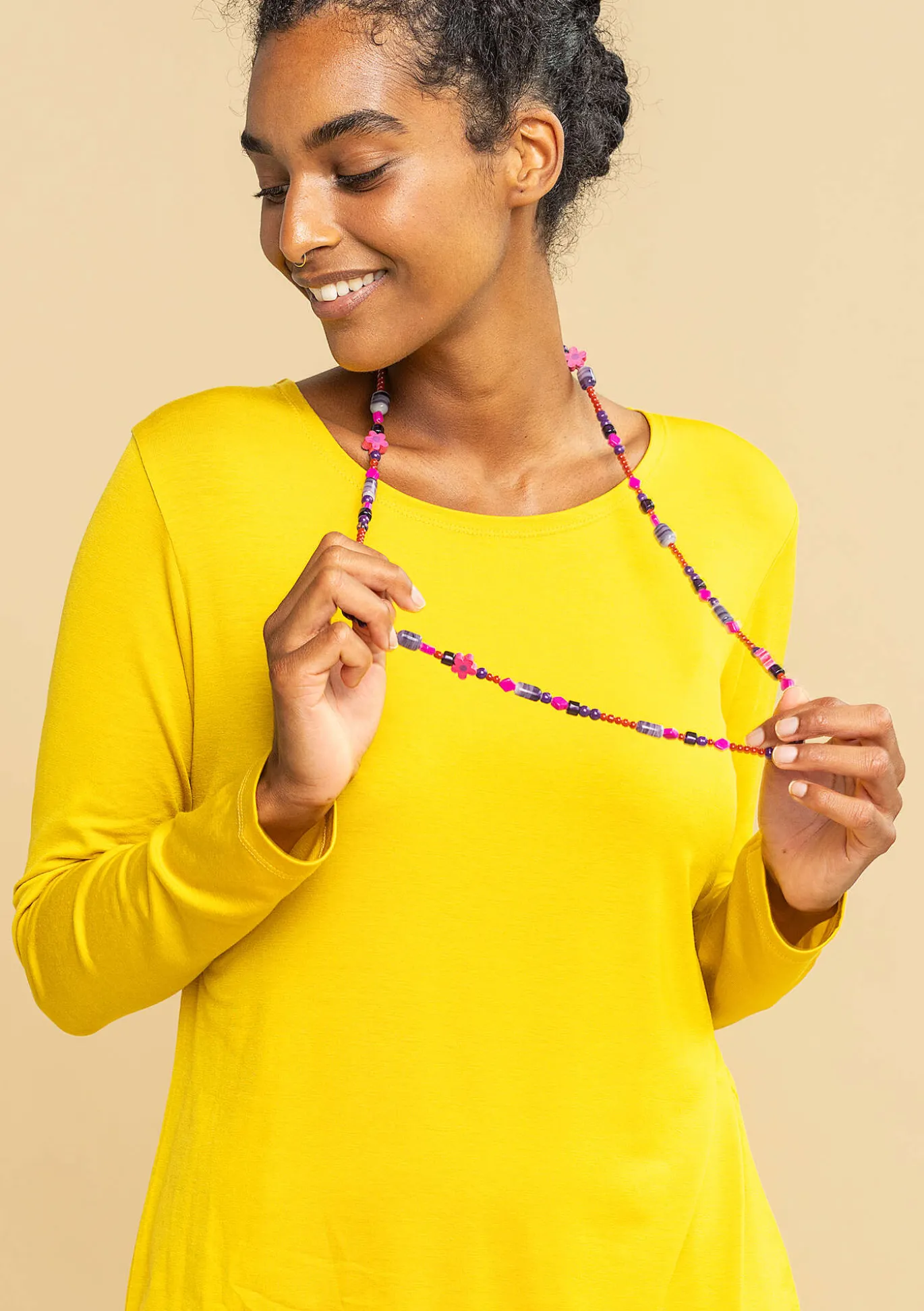Gudrun Sjödén Kette „Jane“ aus Recycling-Glasperlen^ Accessoires | Schmuck