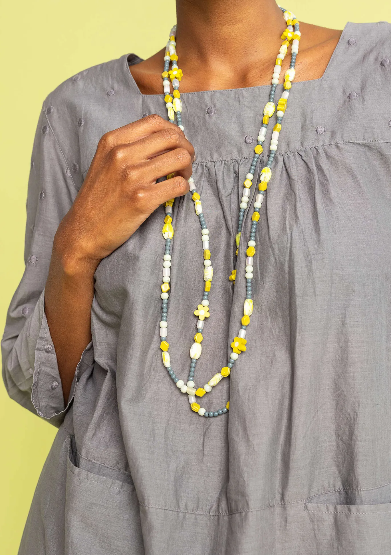 Gudrun Sjödén Kette „Jane“ aus Recycling-Glasperlen^ Accessoires | Schmuck