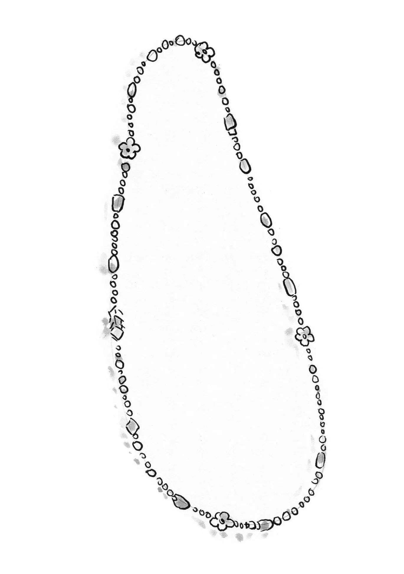 Gudrun Sjödén Kette „Jane“ aus Recycling-Glasperlen^ Accessoires | Schmuck