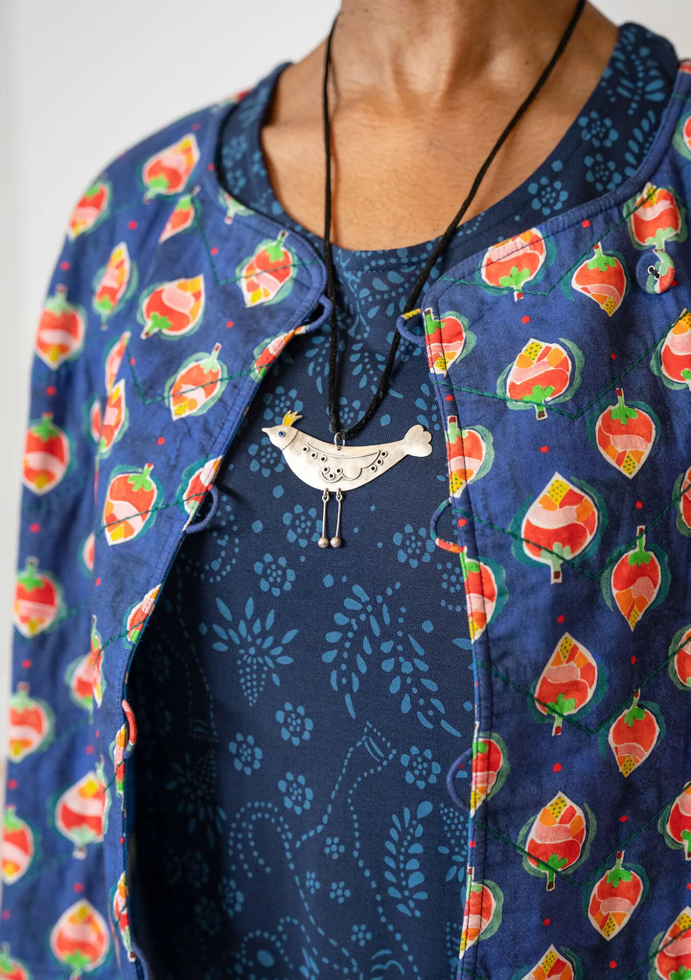 Gudrun Sjödén Kettenanhänger „Bird“ aus^ Accessoires | Schmuck