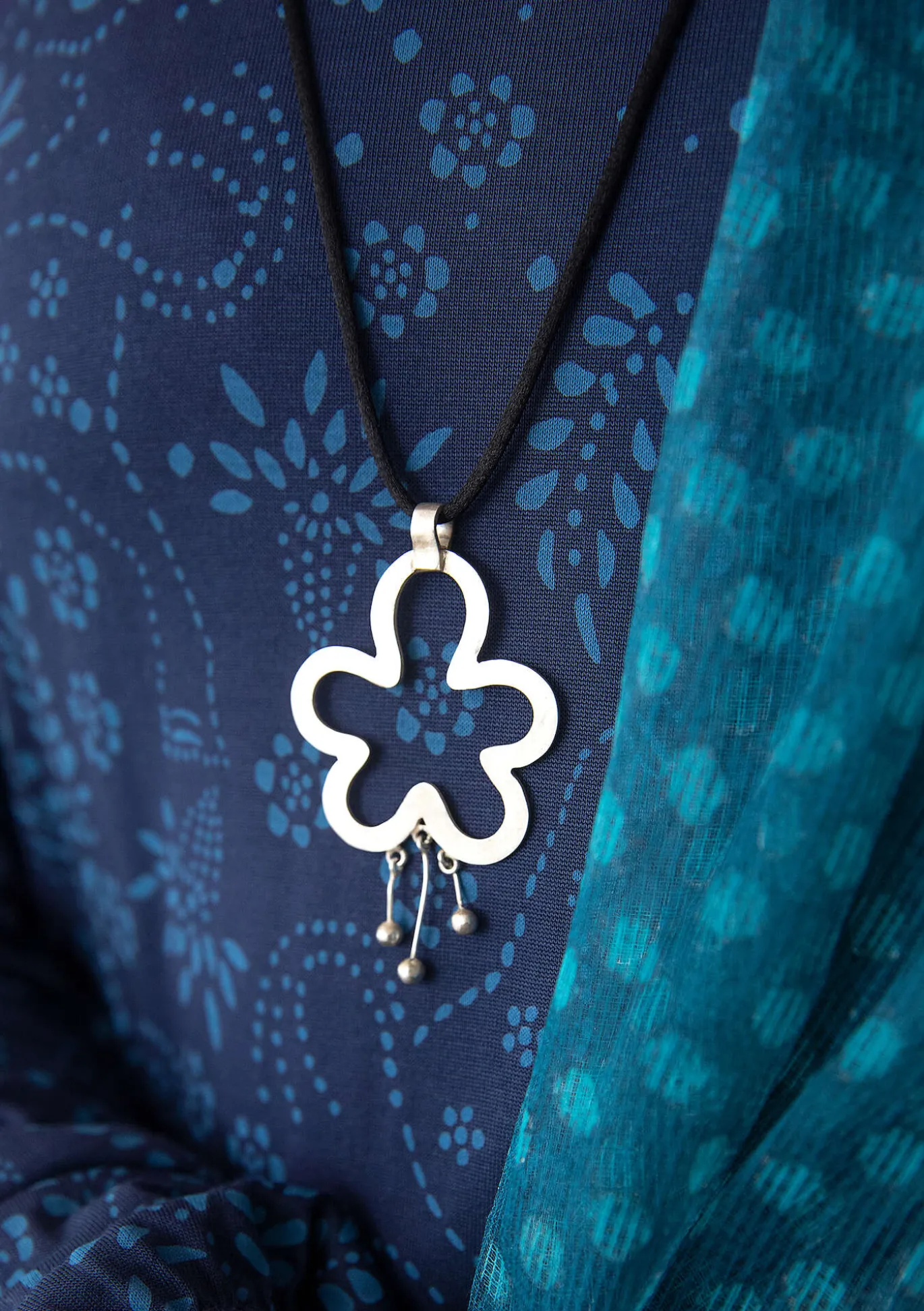Gudrun Sjödén Kettenanhänger „Orchid“ aus^ Accessoires | Schmuck