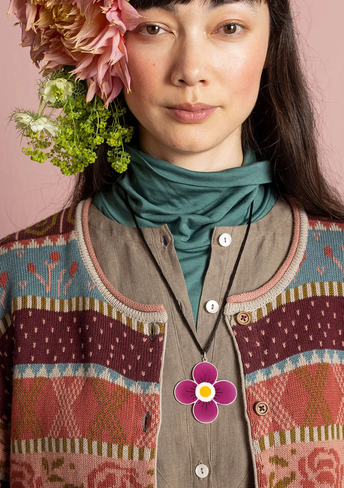Gudrun Sjödén Kettenanhänger „Ulla“ aus Silber^ Accessoires | Schmuck