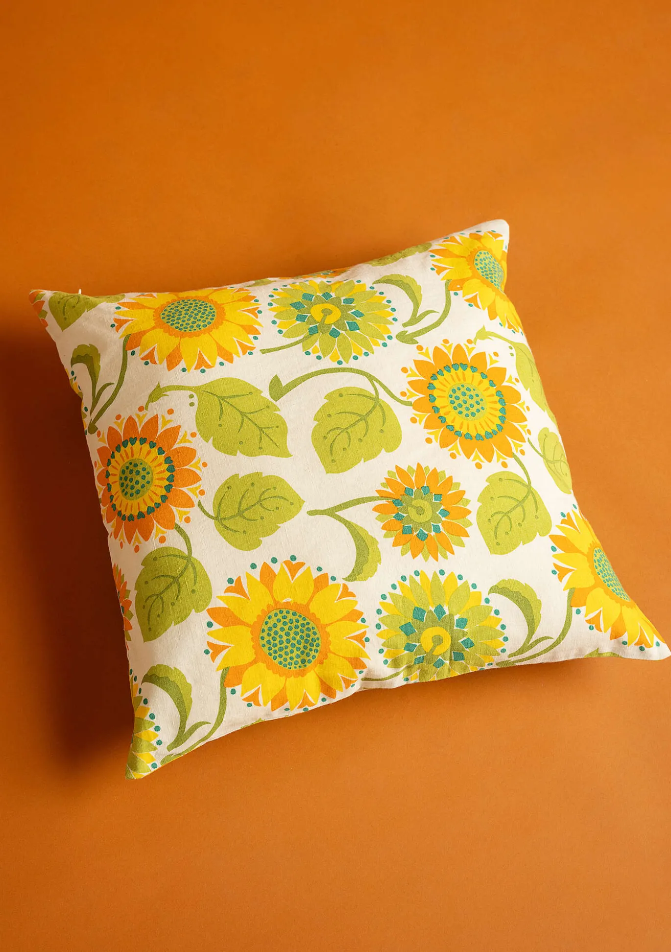 Gudrun Sjödén Kissenhülle „Sunflower“ aus Bio-Baumwolle/Leinen^ Dekoration & Accessoires | Kissen