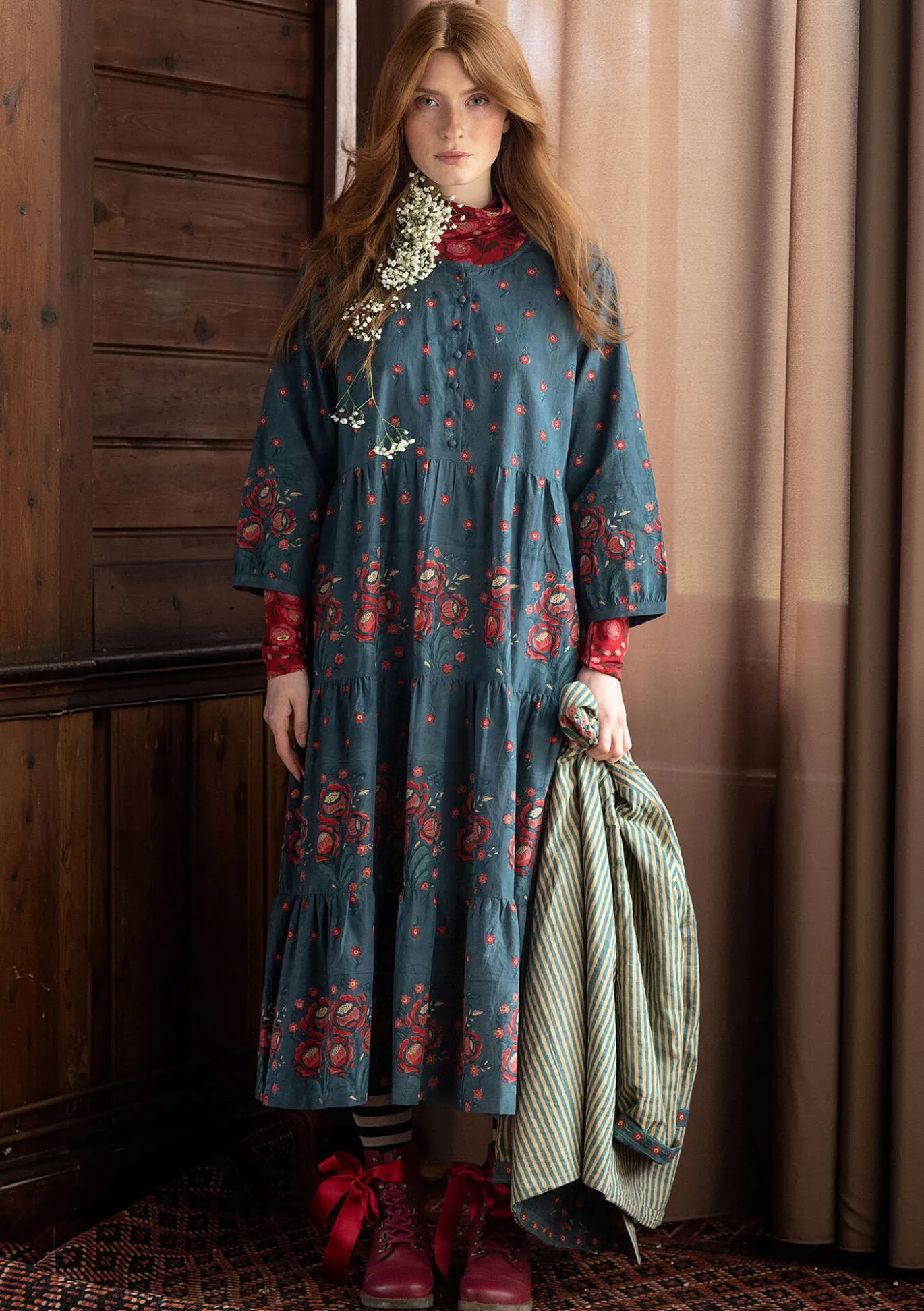 Gudrun Sjödén Kleid „Asta“ aus Bio-Baumwollgewebe^ Kleider
