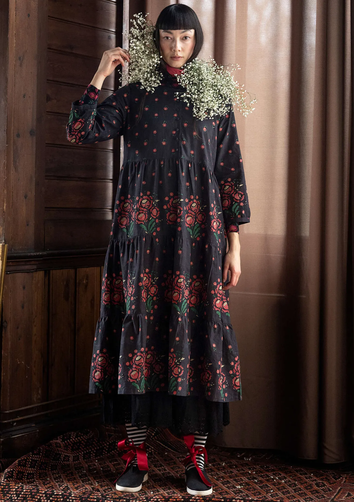 Gudrun Sjödén Kleid „Asta“ aus Bio-Baumwollgewebe^ Kleider