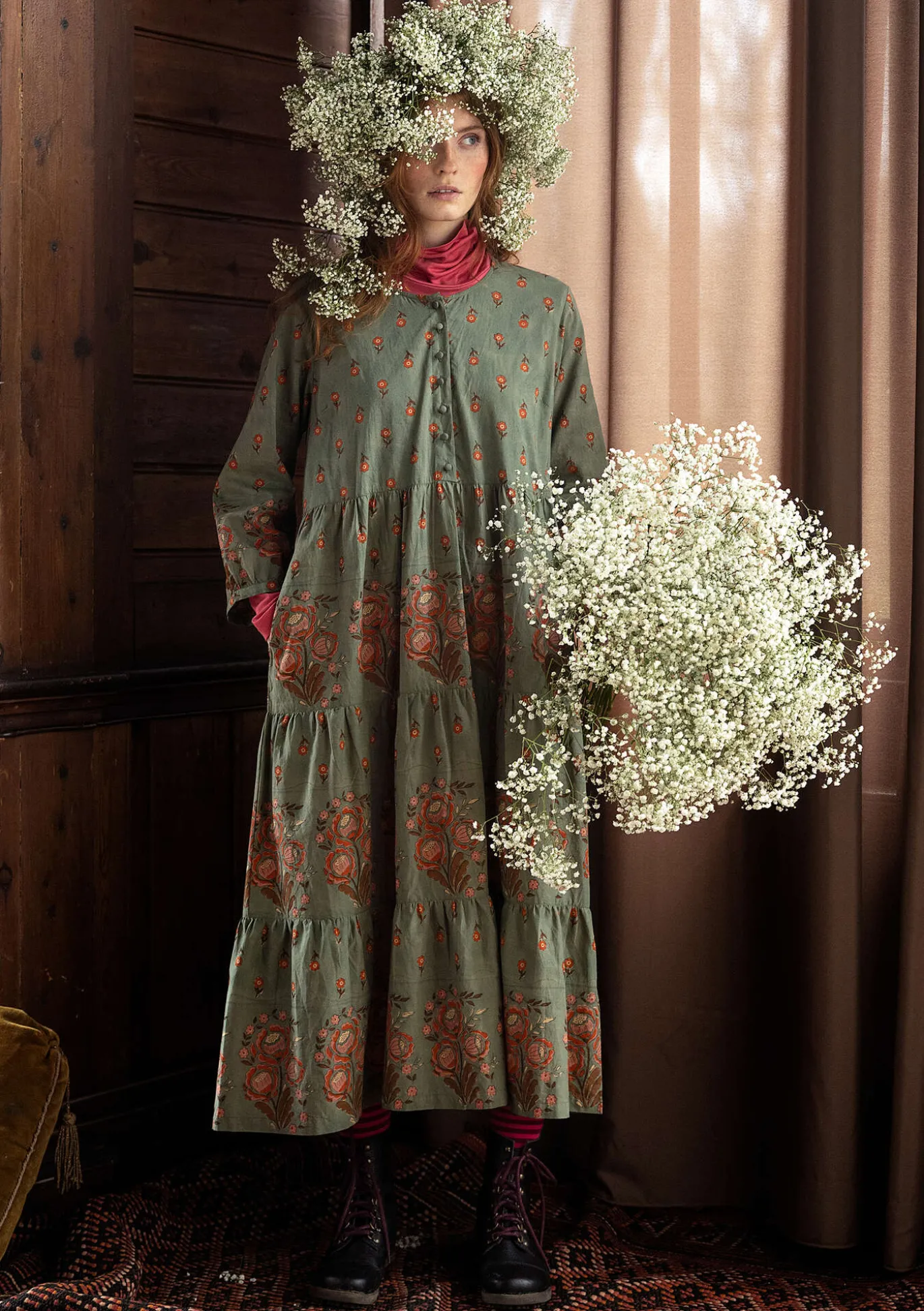 Gudrun Sjödén Kleid „Asta“ aus Bio-Baumwollgewebe^ Kleider