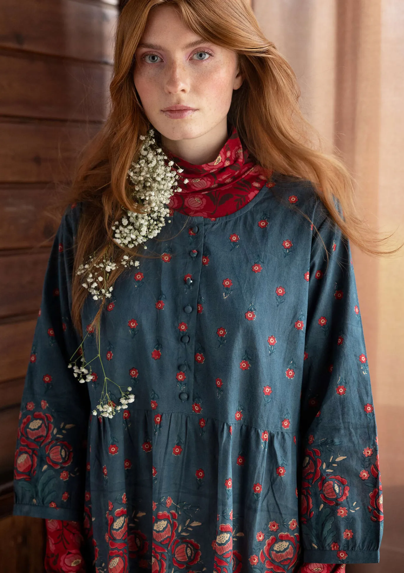 Gudrun Sjödén Kleid „Asta“ aus Bio-Baumwollgewebe^ Kleider