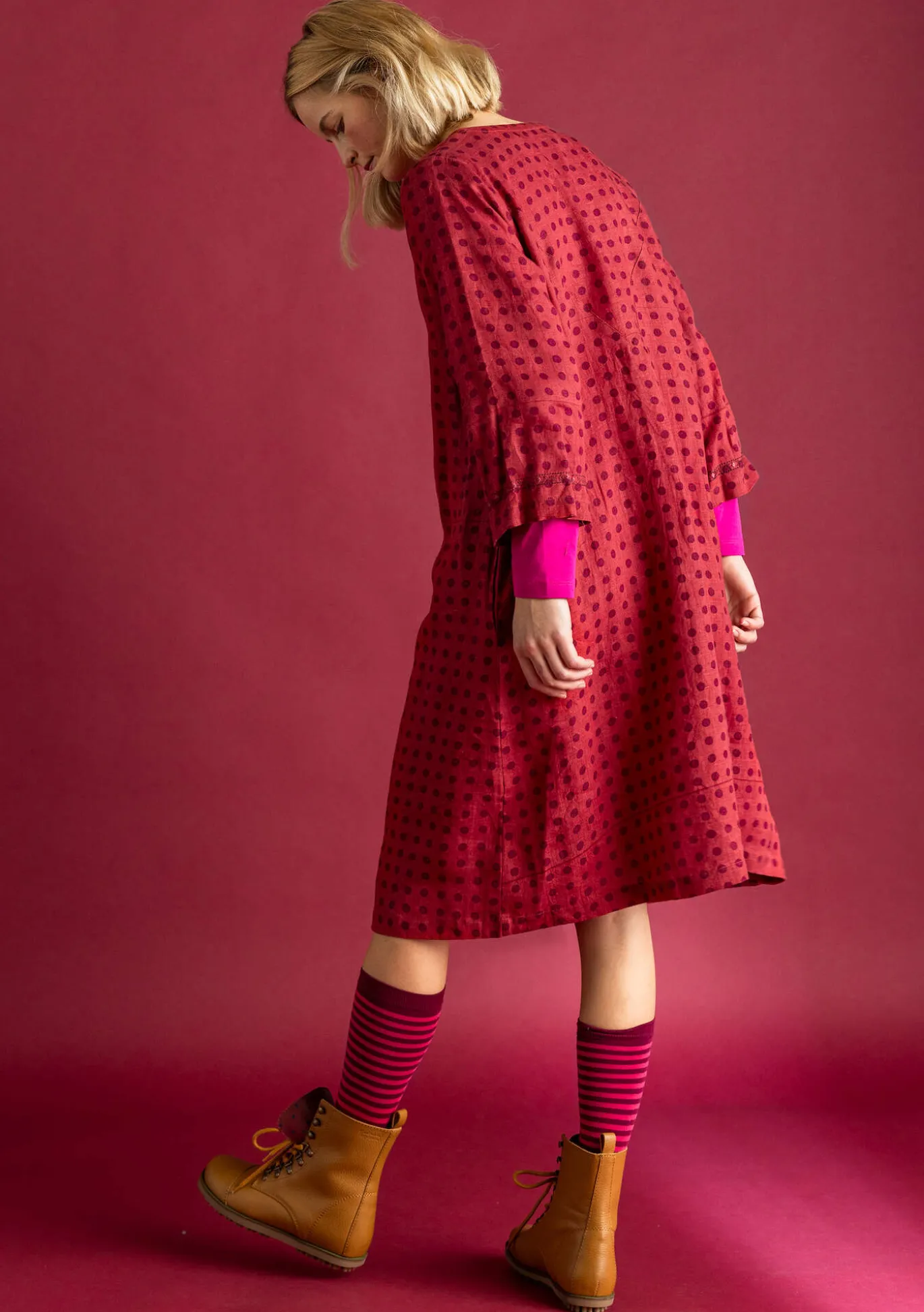 Gudrun Sjödén Kleid „Asta“ aus Leinengewebe^ Kleider