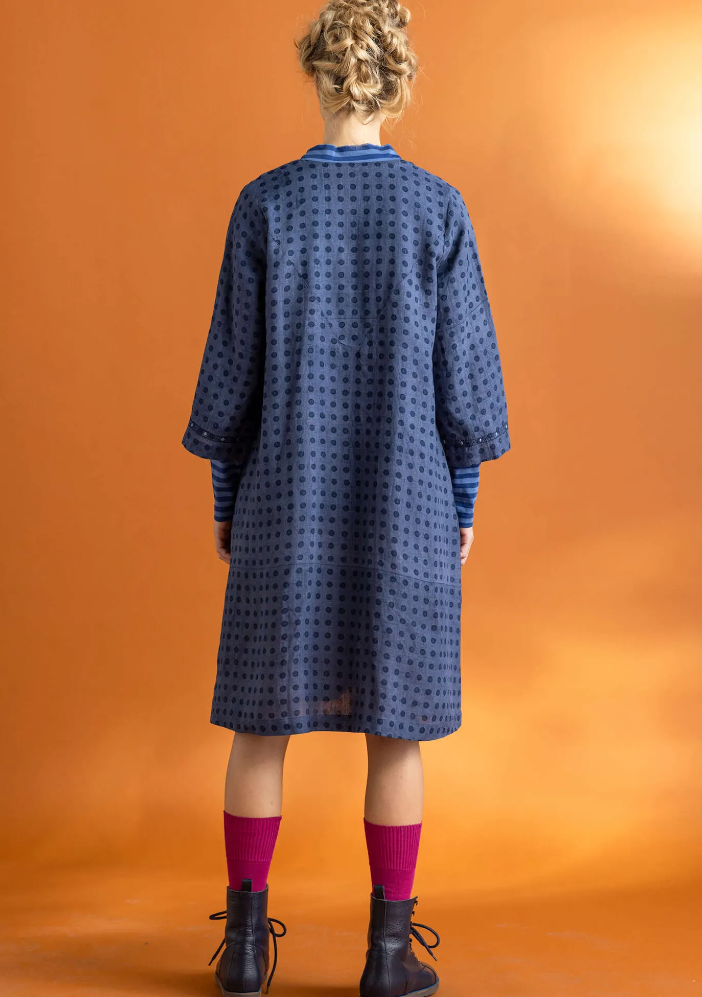 Gudrun Sjödén Kleid „Asta“ aus Leinengewebe^ Kleider