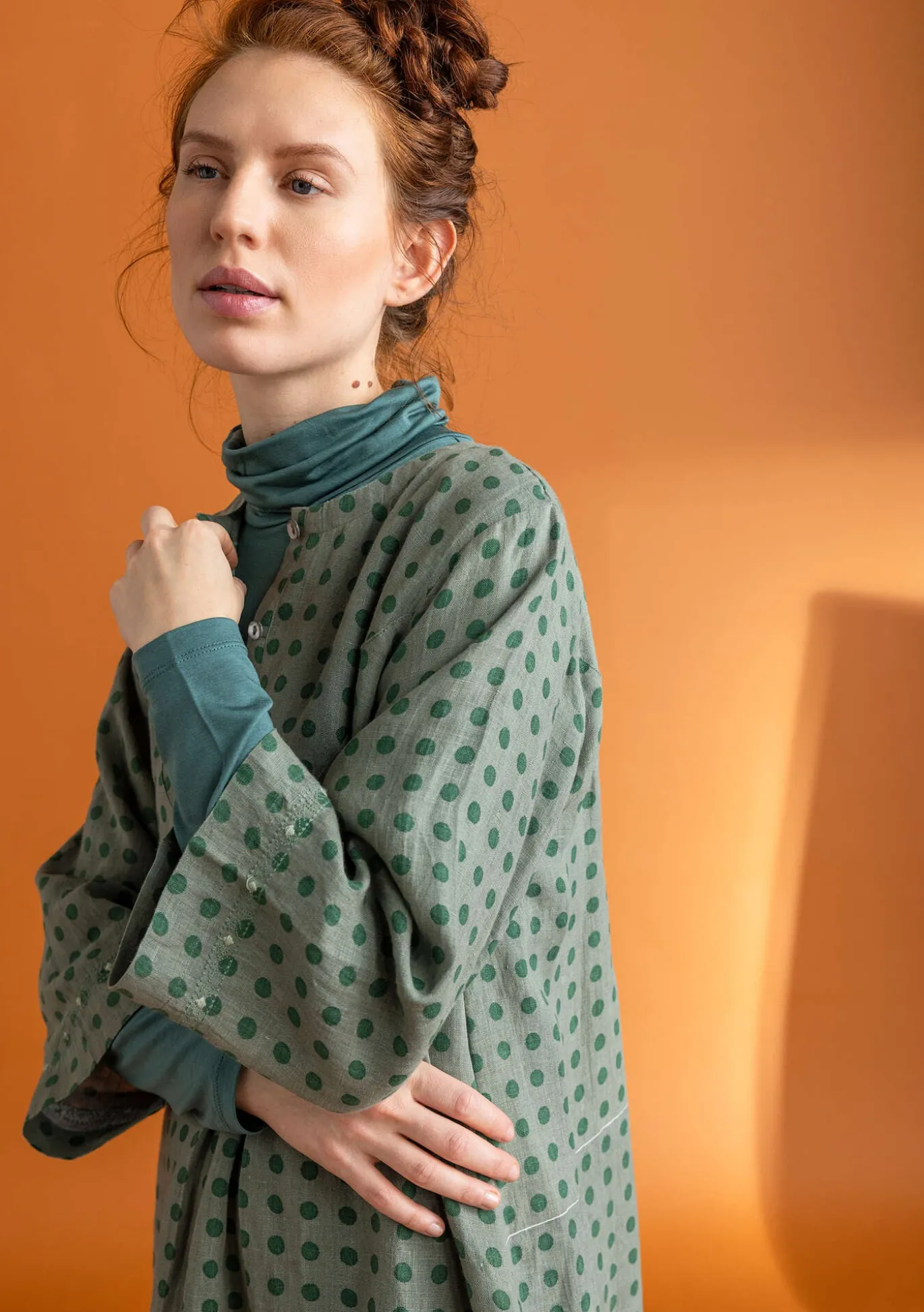 Gudrun Sjödén Kleid „Asta“ aus Leinengewebe^ Kleider