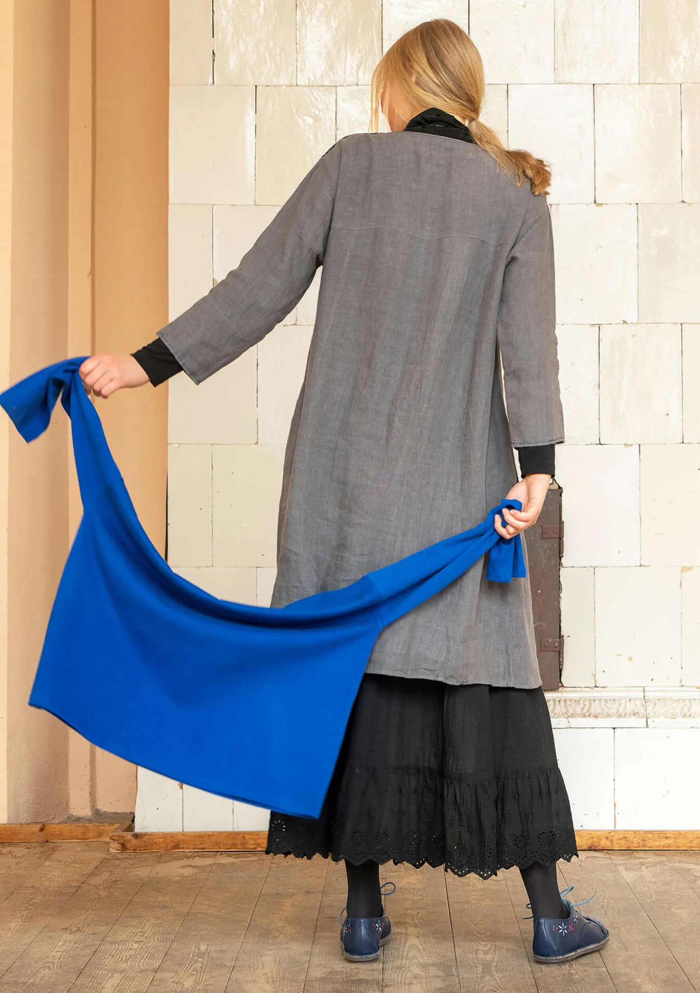 Gudrun Sjödén Kleid aus Leinengewebe^ Kleider