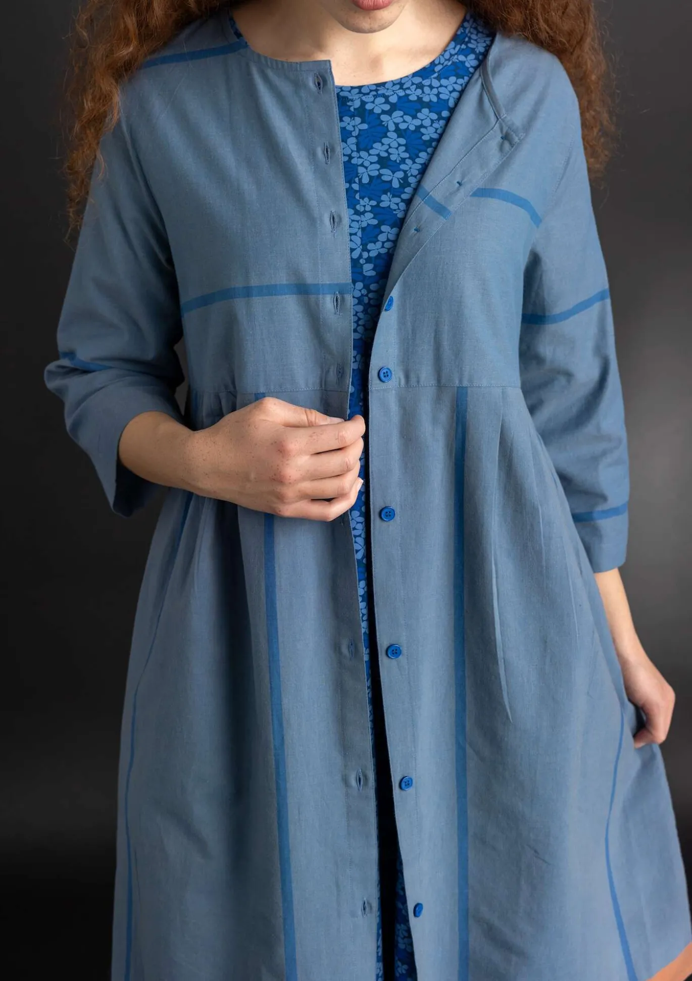 Gudrun Sjödén Kleid „Ava” aus Bio-Baumwollgewebe^ Kleider