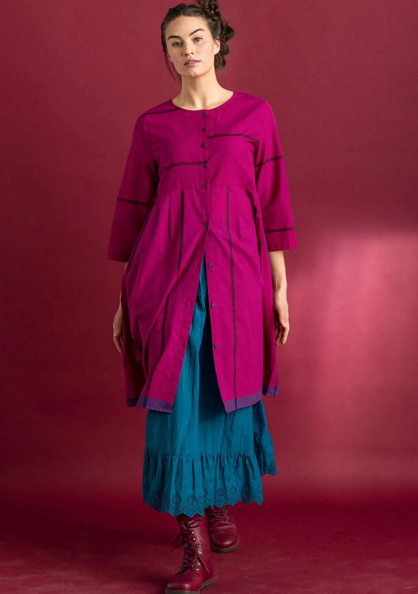 Gudrun Sjödén Kleid „Ava” aus Bio-Baumwollgewebe^ Kleider
