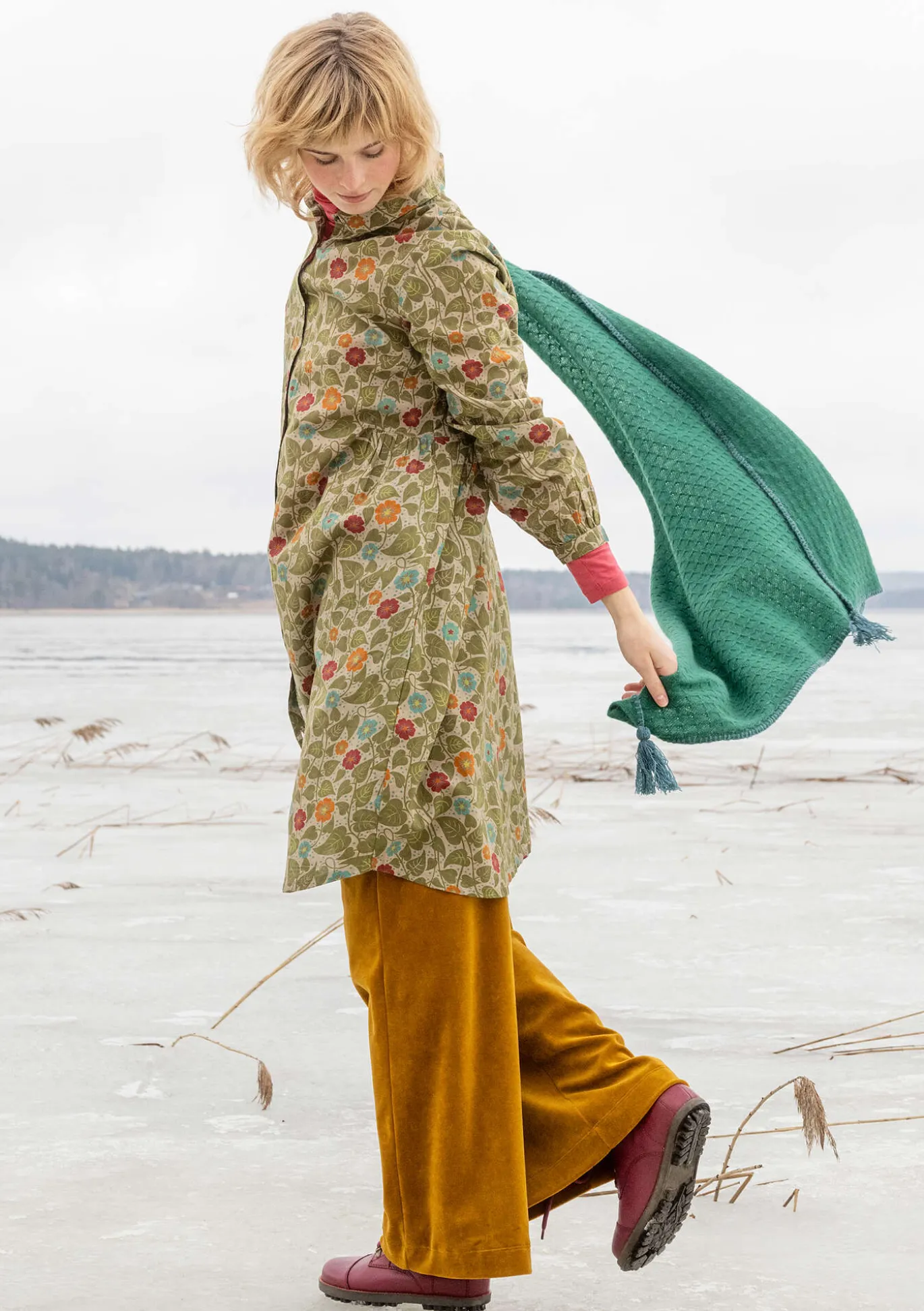 Gudrun Sjödén Kleid „Borealis“ aus Bio-Baumwollgewebe^ Kleider
