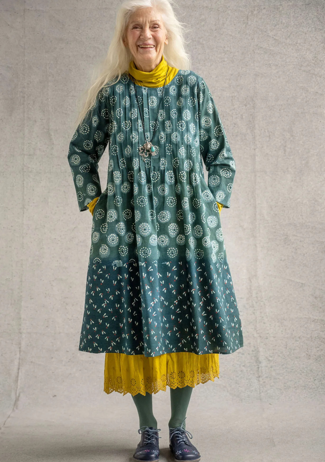 Gudrun Sjödén Kleid „Clay“ aus Bio-Baumwollgewebe^ Kleider