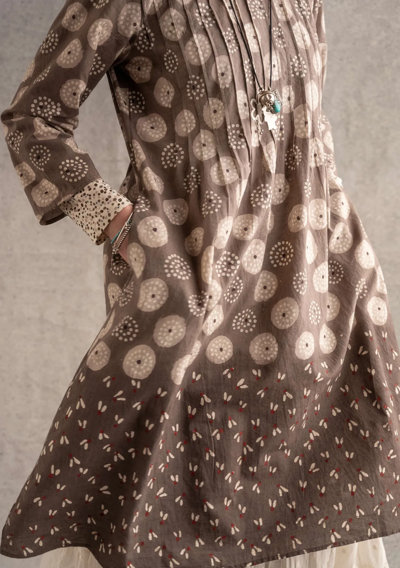 Gudrun Sjödén Kleid „Clay“ aus Bio-Baumwollgewebe^ Kleider