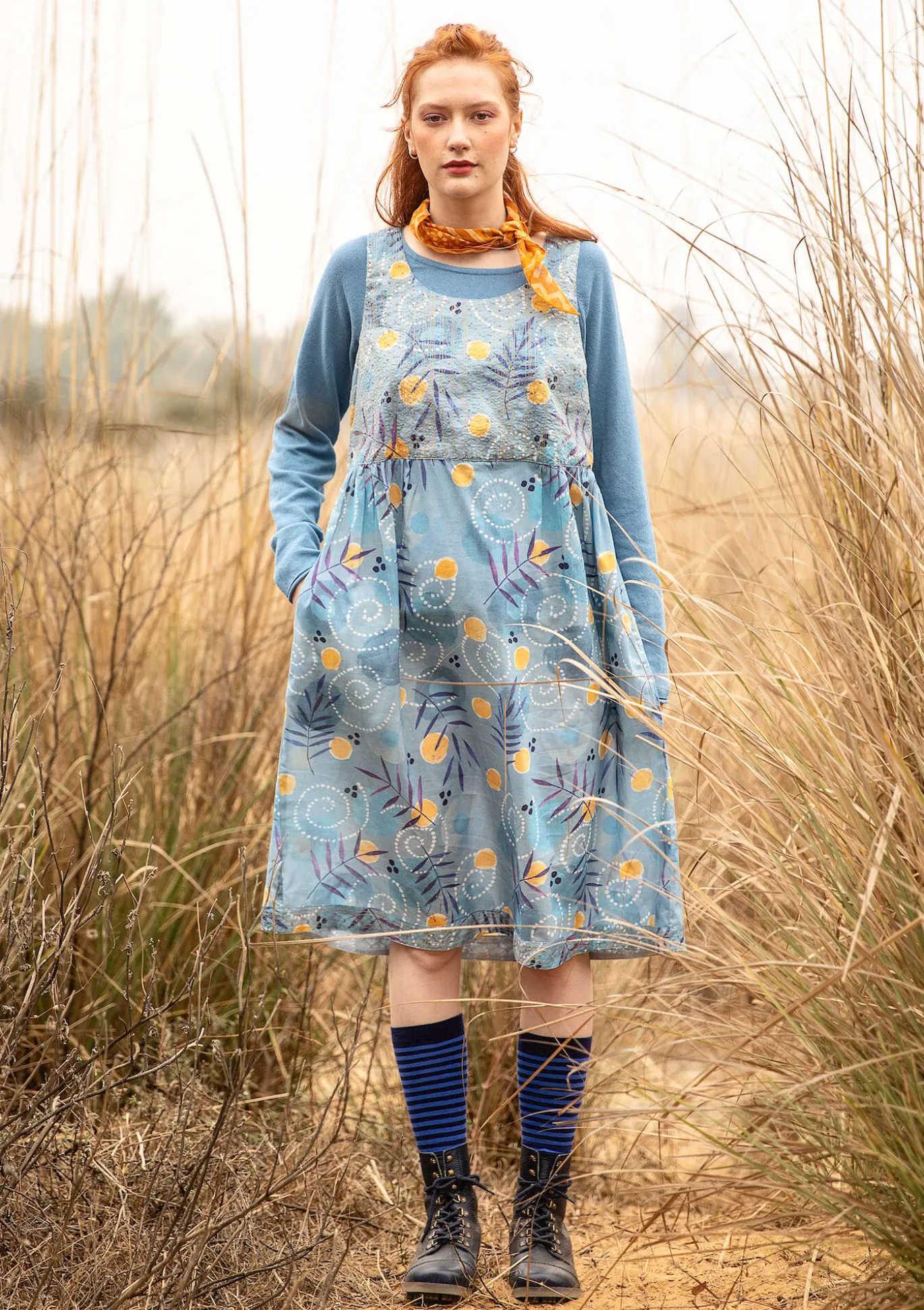 Gudrun Sjödén Kleid „Embla“ aus Bio-Baumwollgewebe^ Kleider