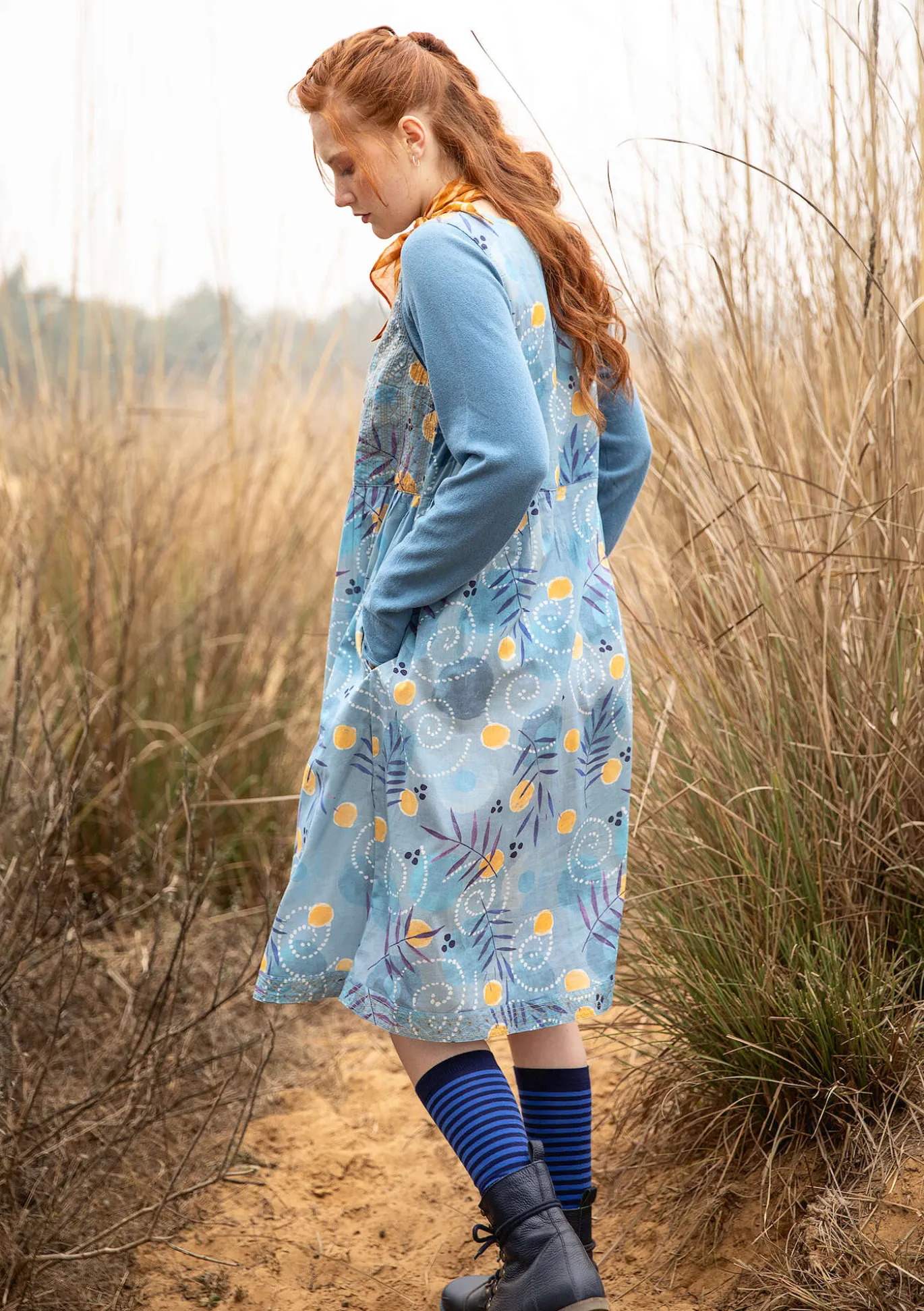 Gudrun Sjödén Kleid „Embla“ aus Bio-Baumwollgewebe^ Kleider