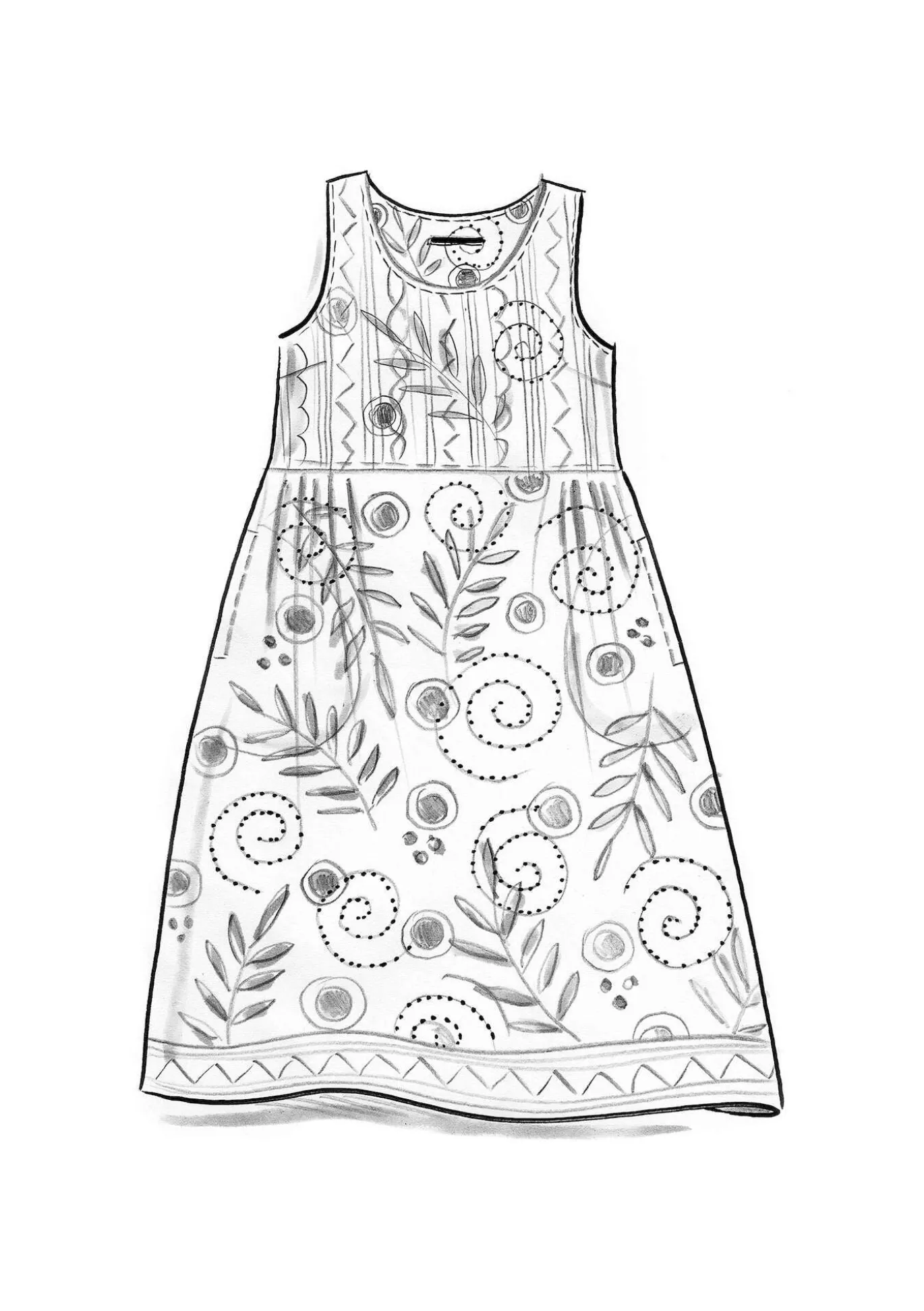 Gudrun Sjödén Kleid „Embla“ aus Bio-Baumwollgewebe^ Kleider