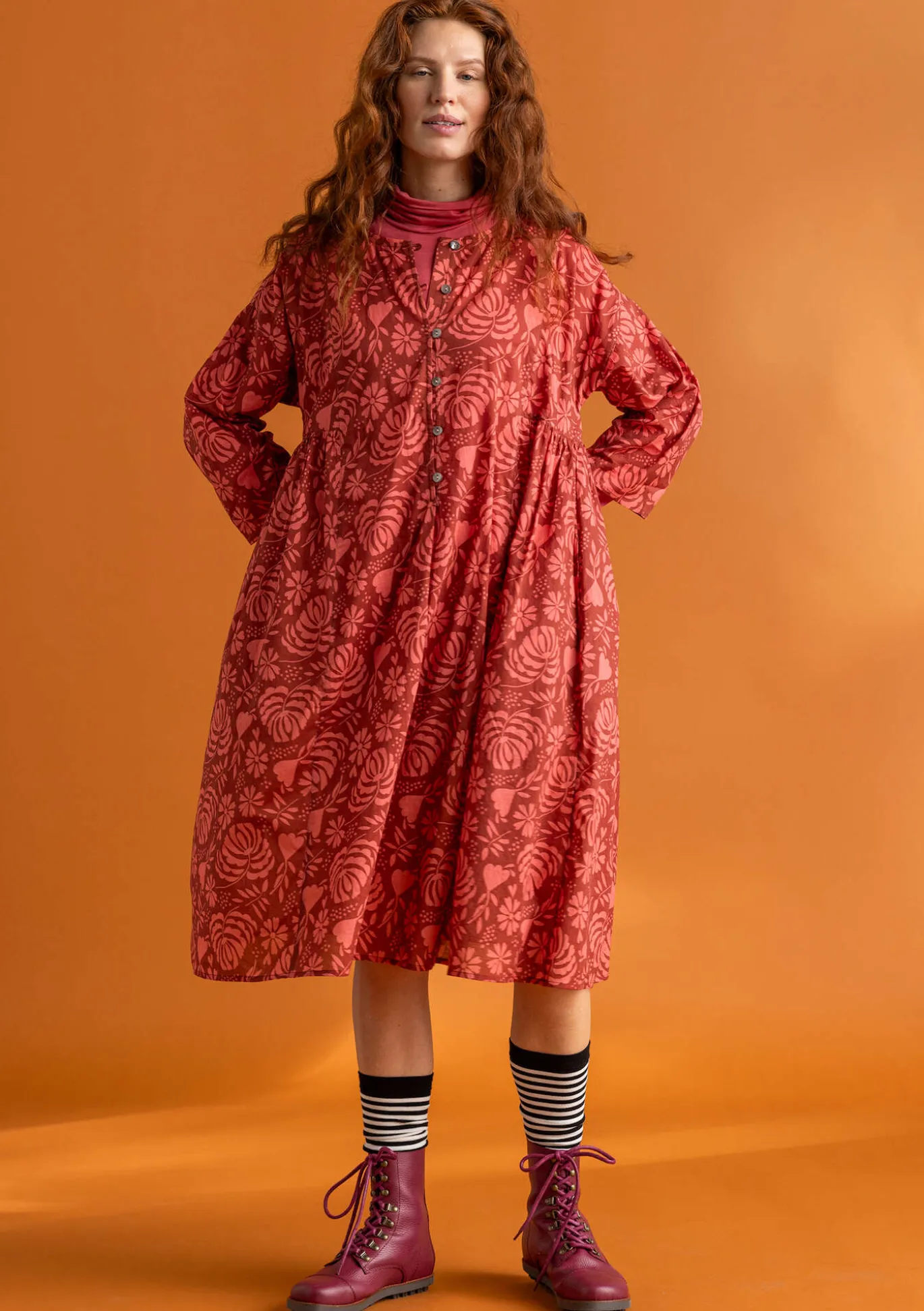 Gudrun Sjödén Kleid „Hedda“ aus Bio-Baumwollgewebe^ Kleider