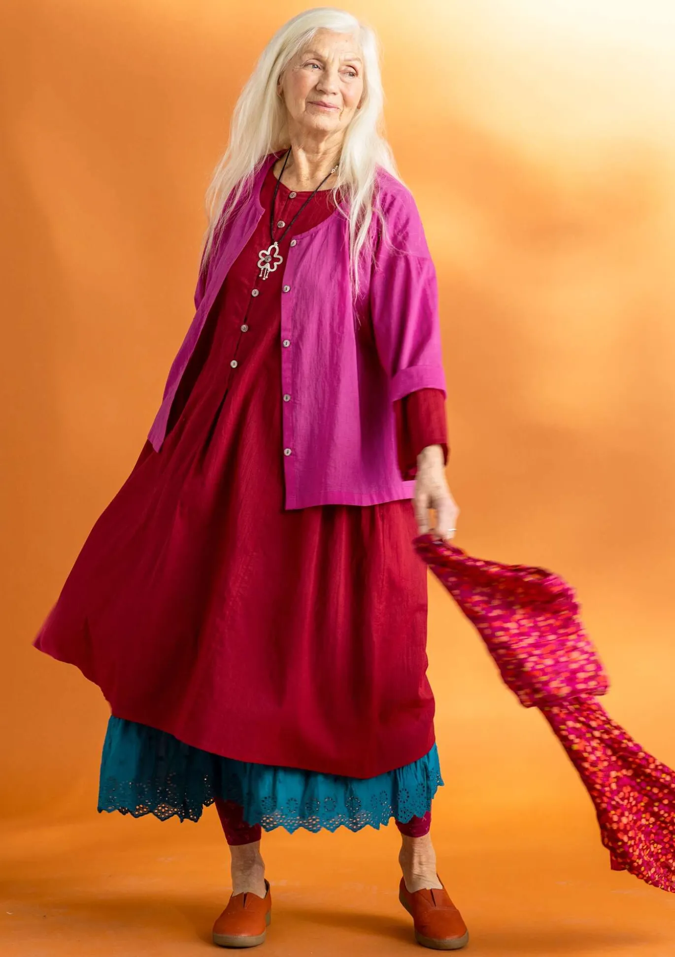 Gudrun Sjödén Kleid „Hedda“ aus Bio-Baumwollgewebe^ Kleider
