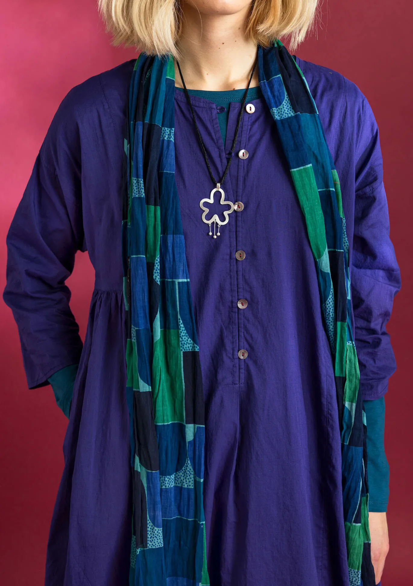 Gudrun Sjödén Kleid „Hedda“ aus Bio-Baumwollgewebe^ Kleider