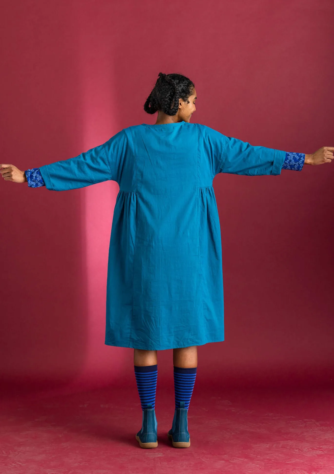 Gudrun Sjödén Kleid „Hedda“ aus Bio-Baumwollgewebe^ Kleider
