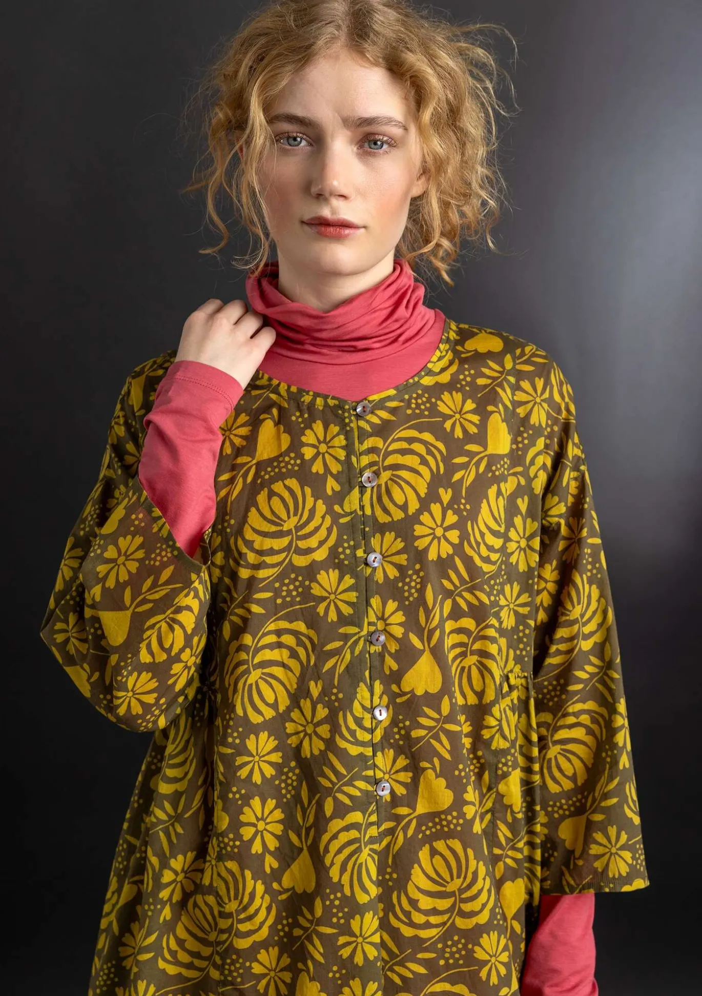Gudrun Sjödén Kleid „Hedda“ aus Bio-Baumwollgewebe^ Kleider