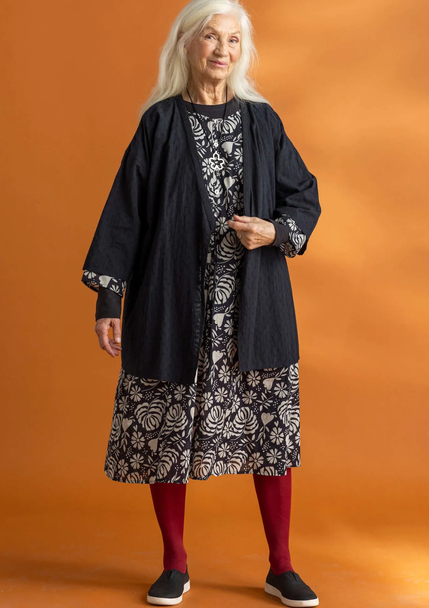 Gudrun Sjödén Kleid „Hedda“ aus Bio-Baumwollgewebe^ Kleider