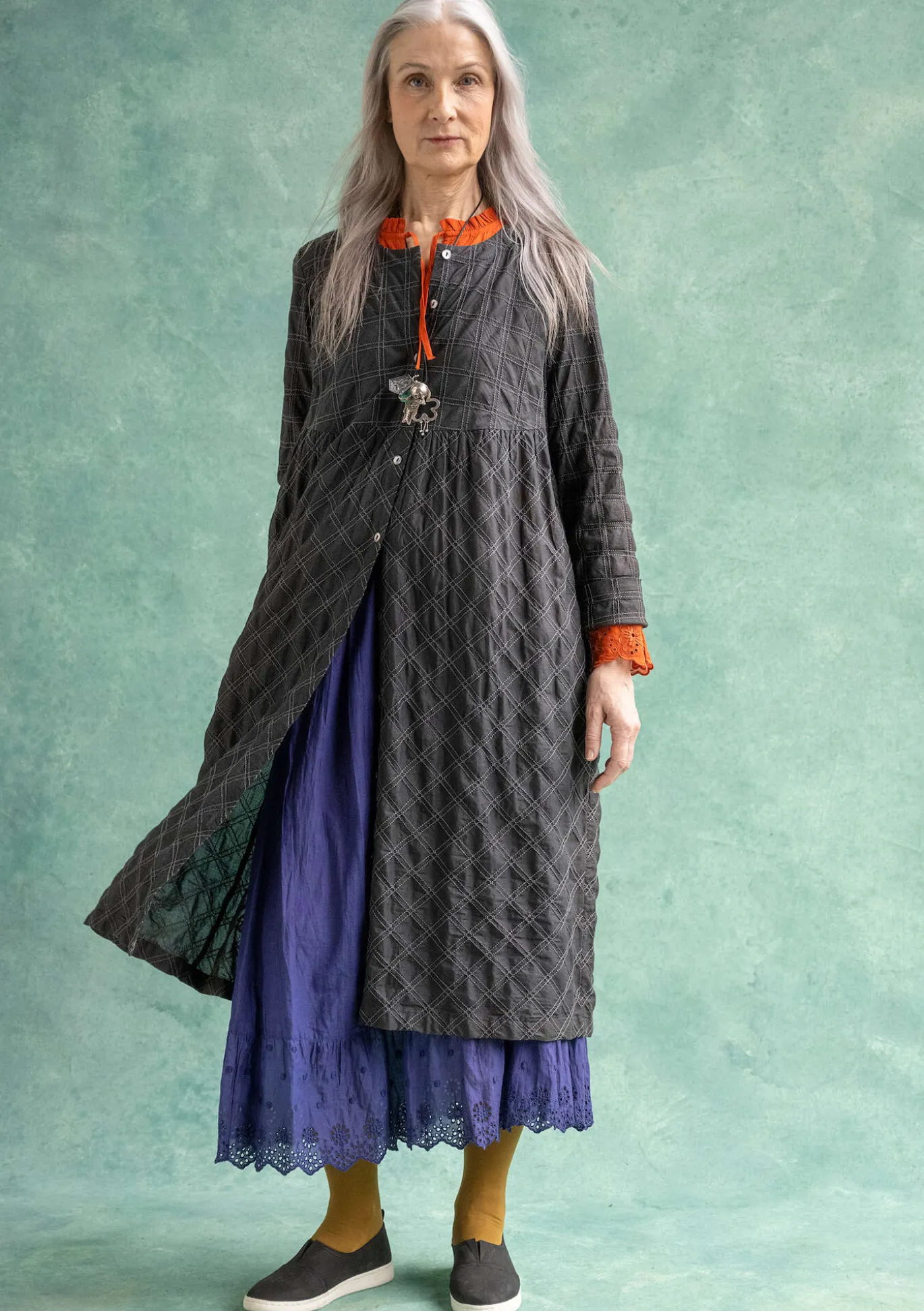 Gudrun Sjödén Kleid „Helga“ aus Bio-Baumwollgewebe^ Kleider