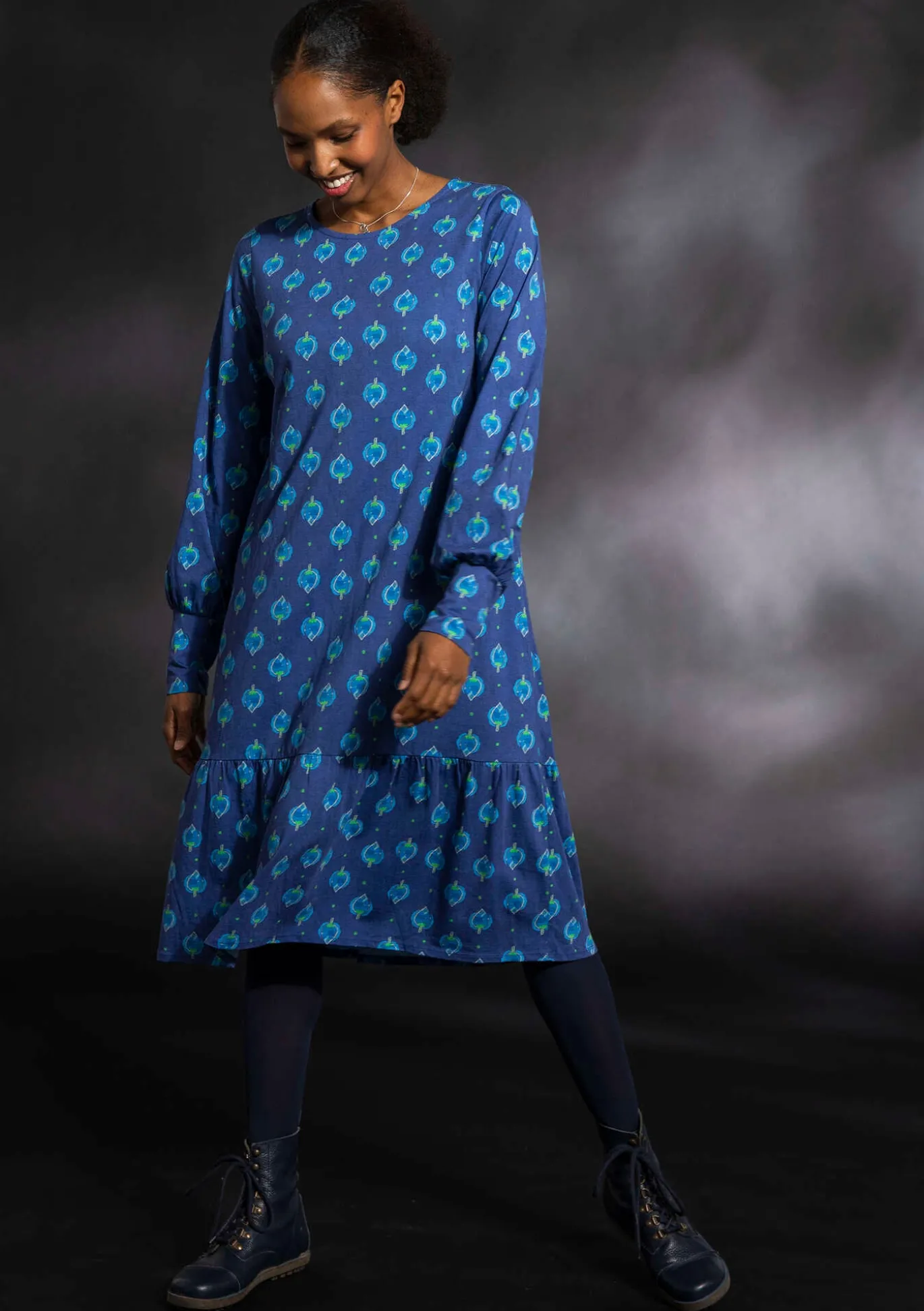 Gudrun Sjödén Kleid „Katmandu“ aus Bio-Baumwolle/Modal^ Kleider