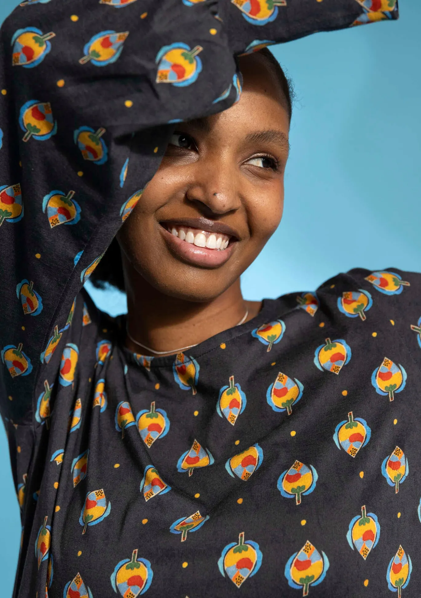 Gudrun Sjödén Kleid „Katmandu“ aus Bio-Baumwolle/Modal^ Kleider
