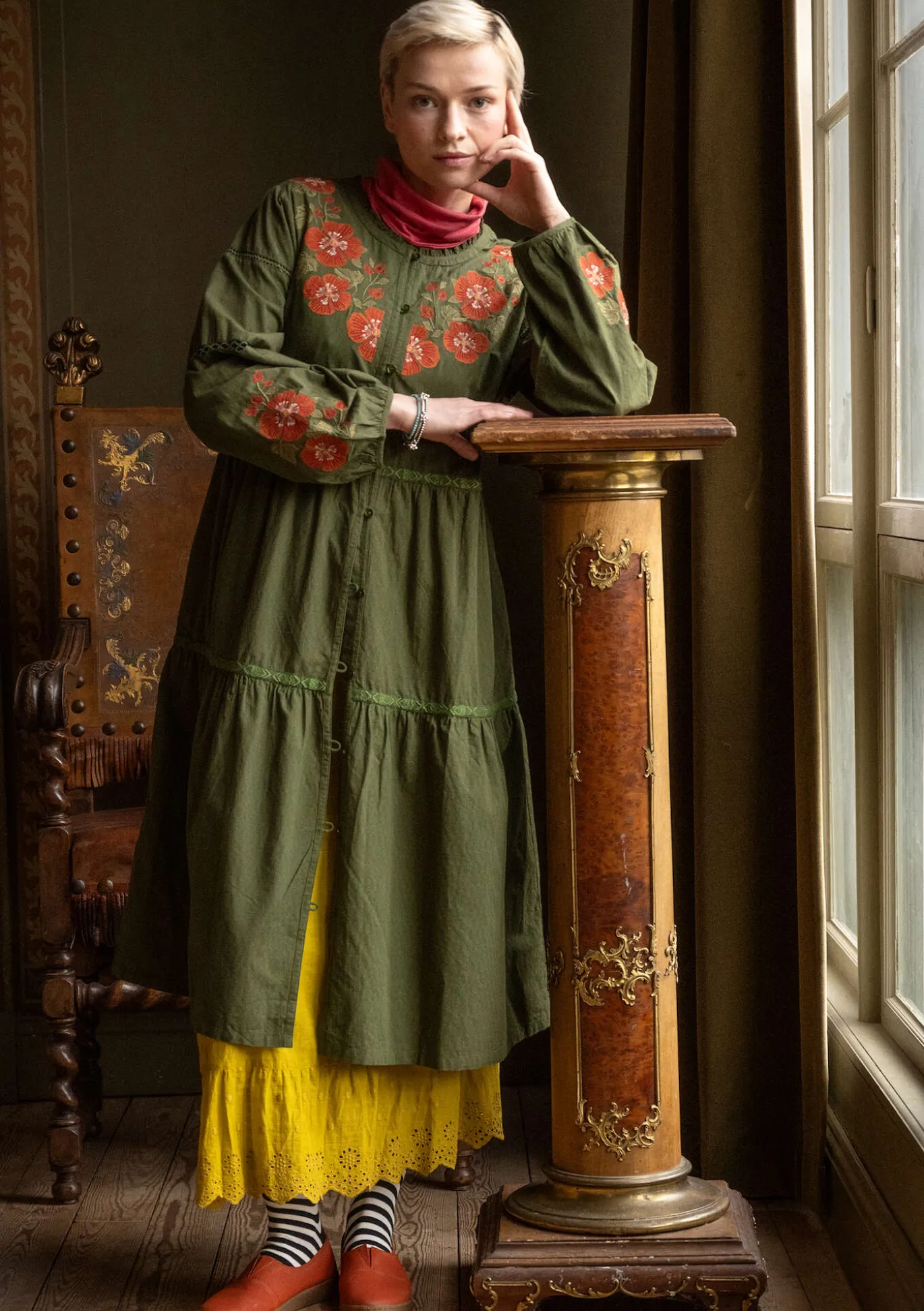 Gudrun Sjödén Kleid „Åland“ aus Bio-Baumwollgewebe^ Kleider