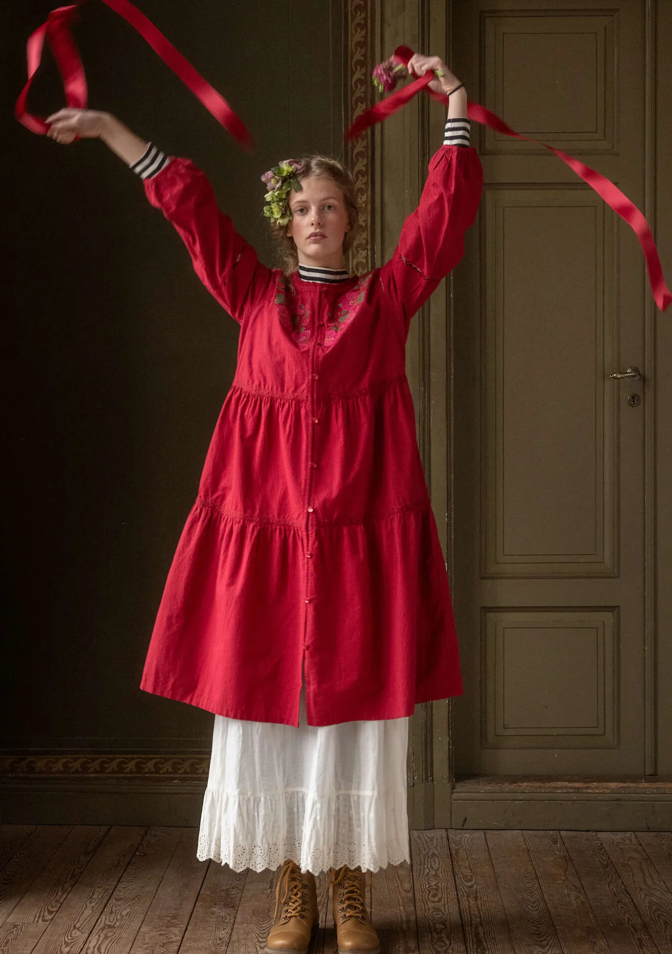Gudrun Sjödén Kleid „Åland“ aus Bio-Baumwollgewebe^ Kleider